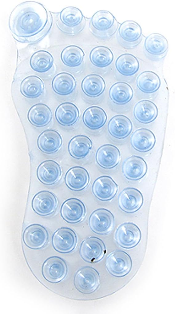 Cute Foot Shape Suction Cup Bathtub Organizer
