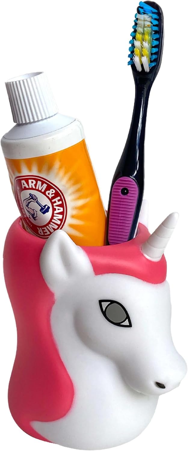 Kids Unicorn Toothbrush Holder Durable Silicone