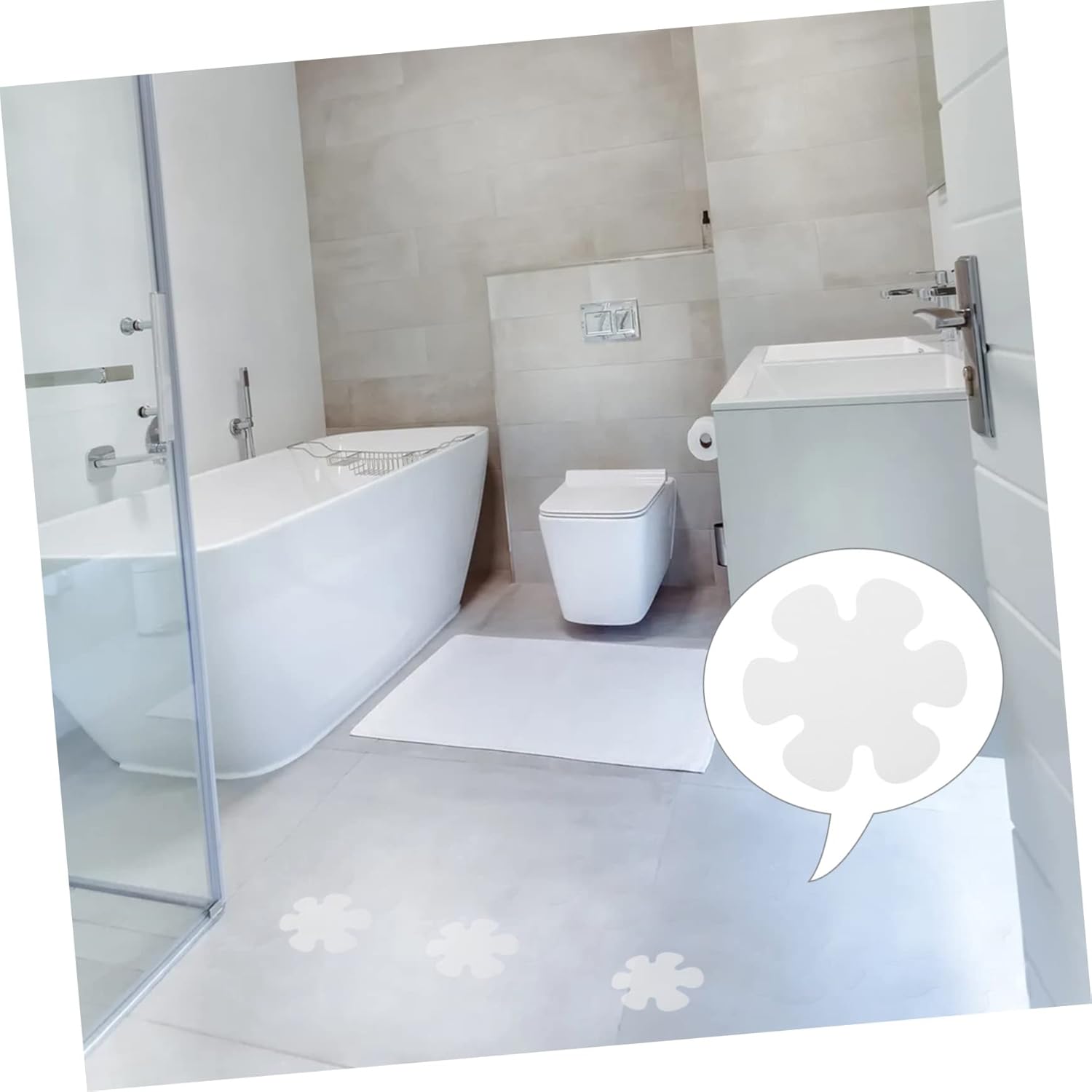 ULTECHNOVO Bathtub Anti-Slip Floor Stickers