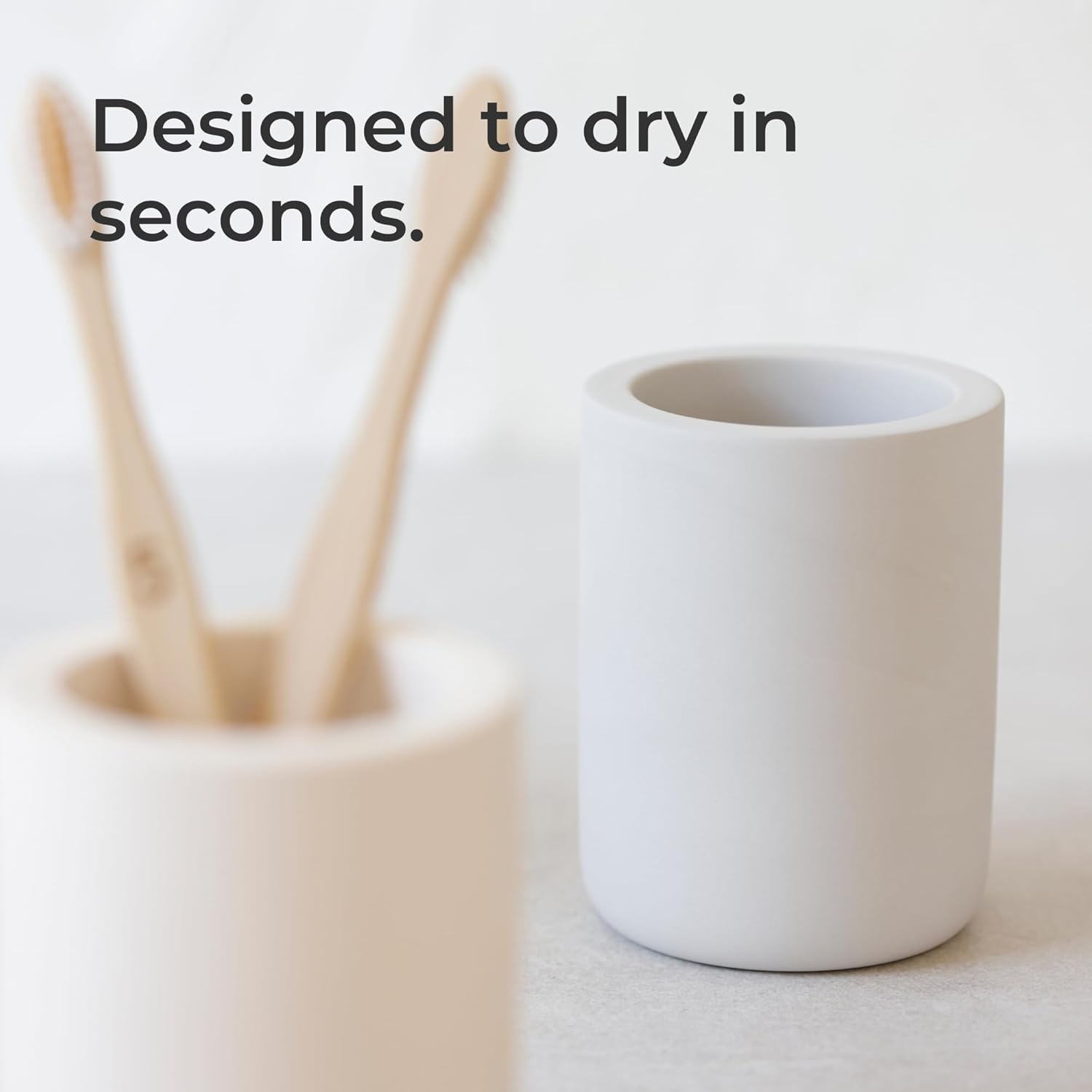 Selegna Drying Stone Toothbrush Holder