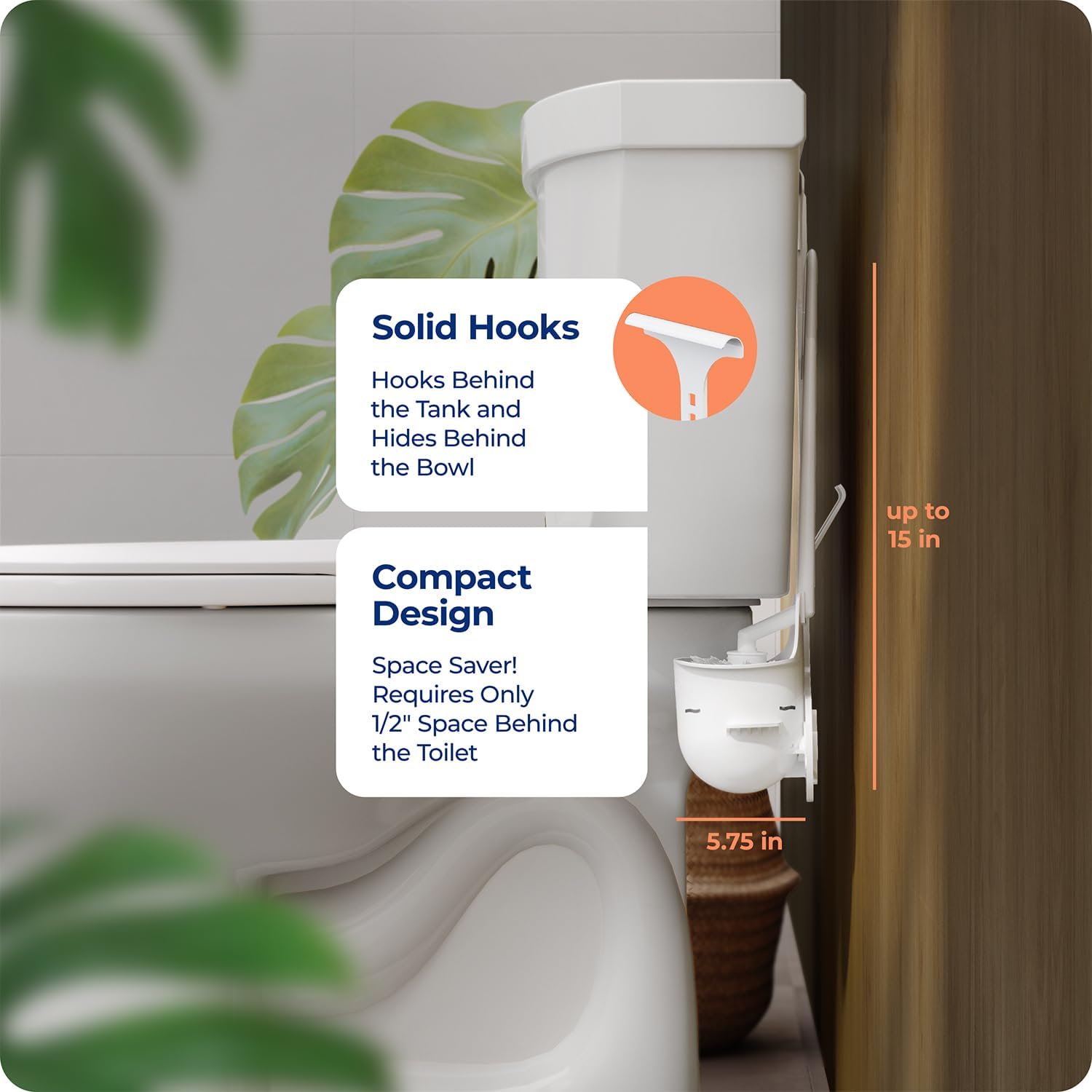 Squatty Potty Invisibrush Hidden Toilet Brush 1