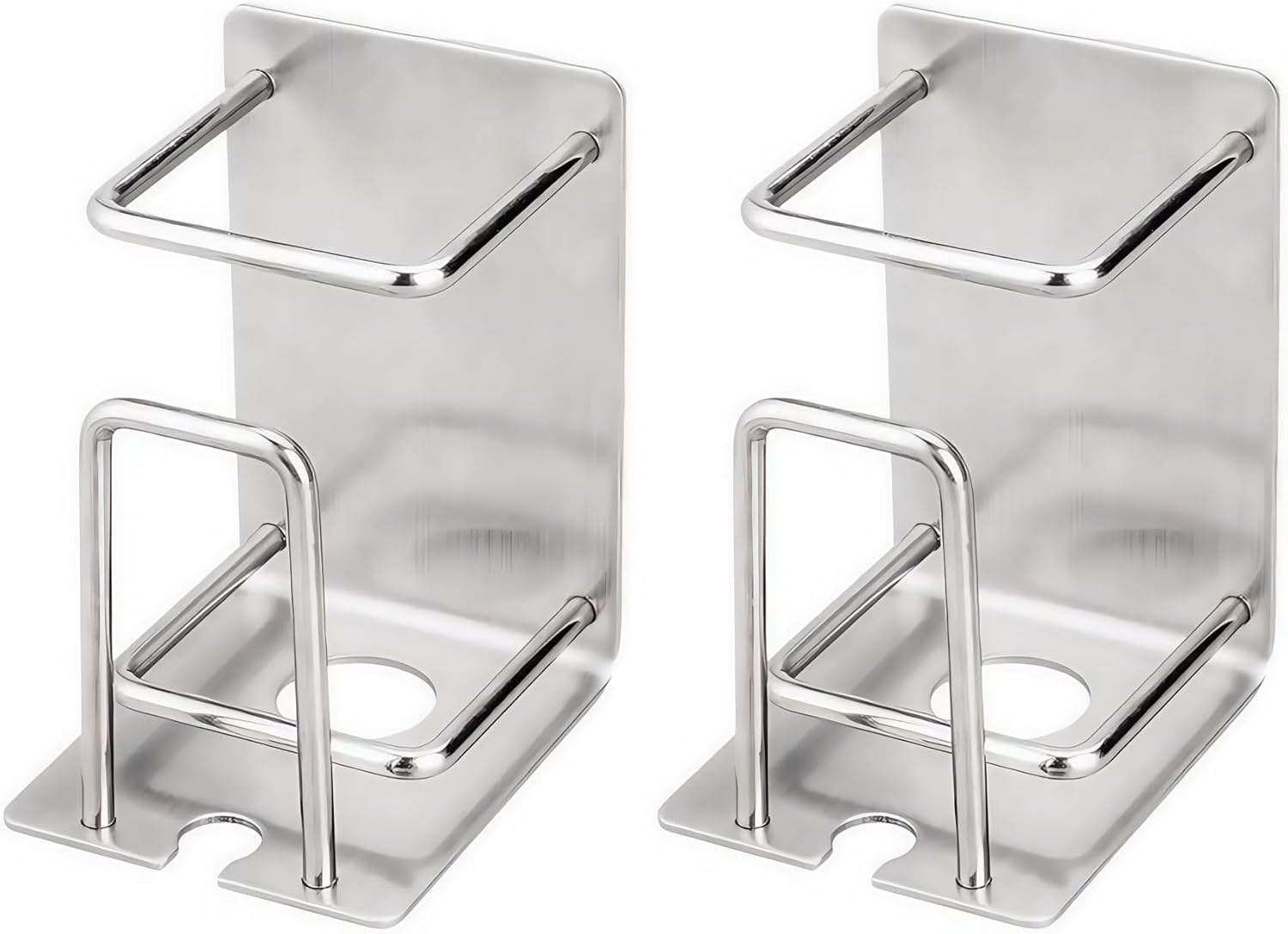 HANZE 2 Pack Wall Mounted Toothbrush Holder
