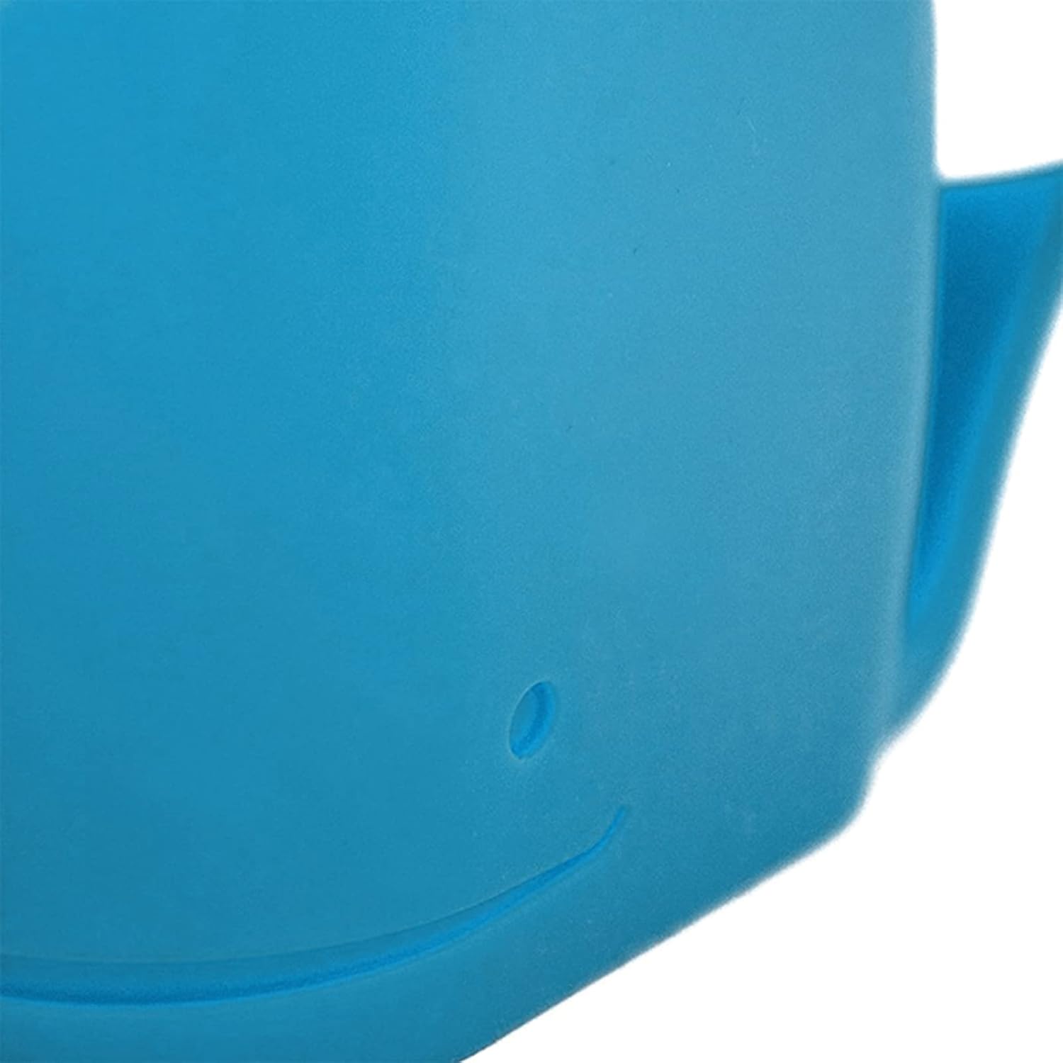 Kids Toothbrush Holder Whale Blue Silicone