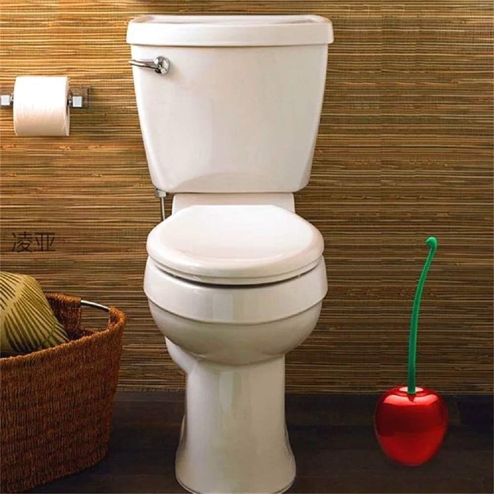 Cherry Shape Toilet Brush Set - Compact and Durable