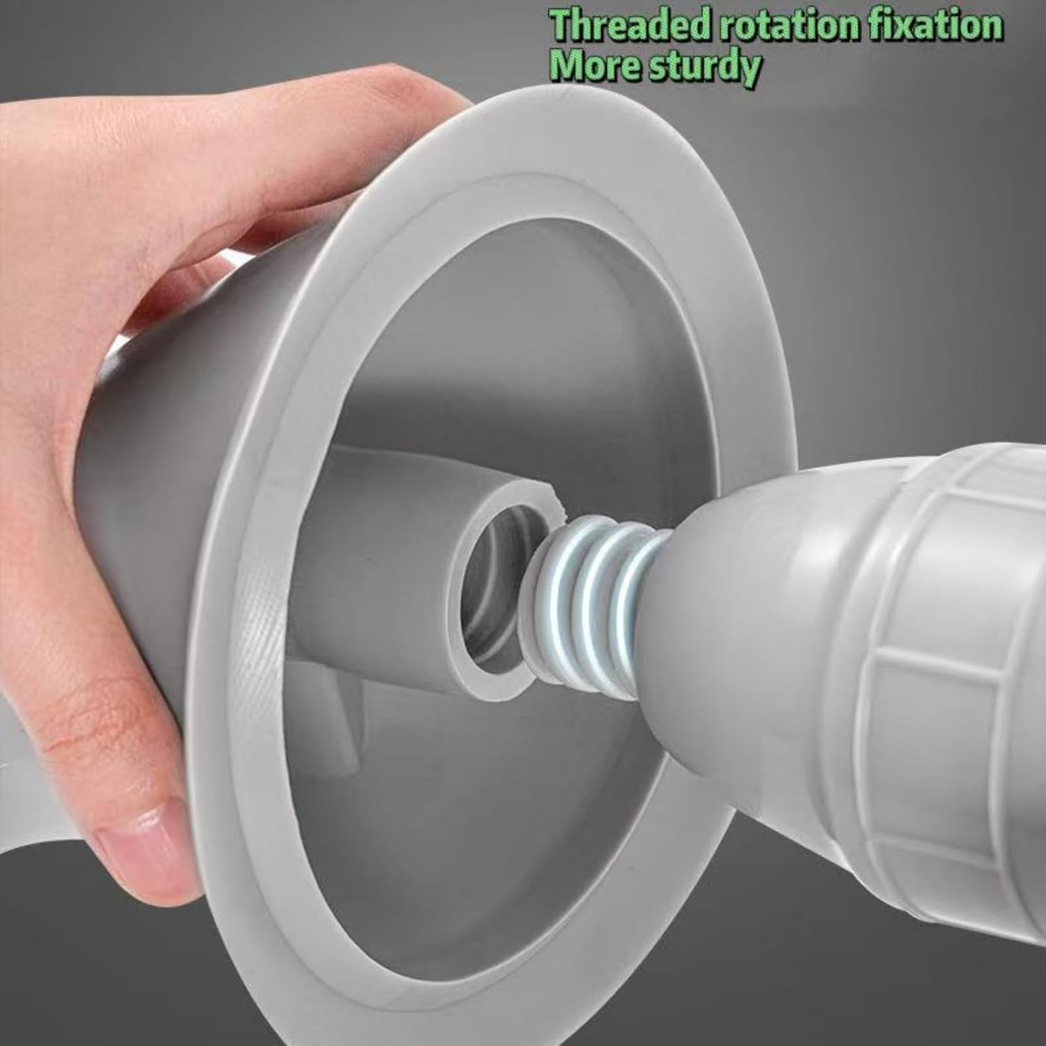 2025 High Pressure Toilet Plunger with Pink Design