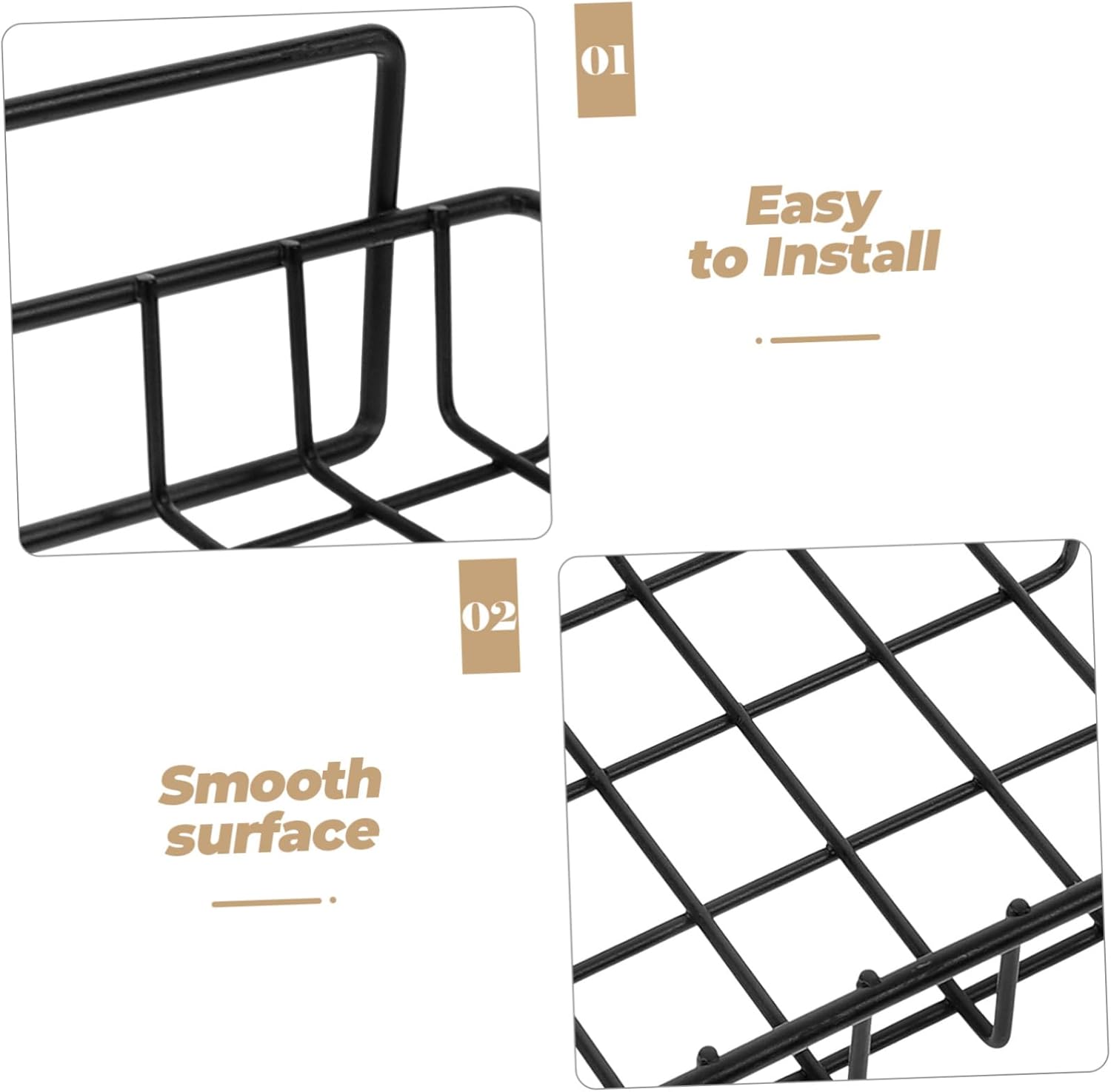 SOPOTUTU Silver Metal Bathroom Soap Holder Rack