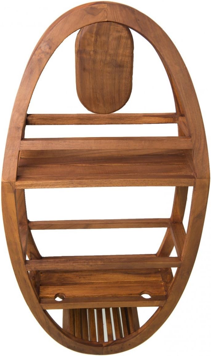 AquaTeak Original Moa Teak Shower Suction Holder
