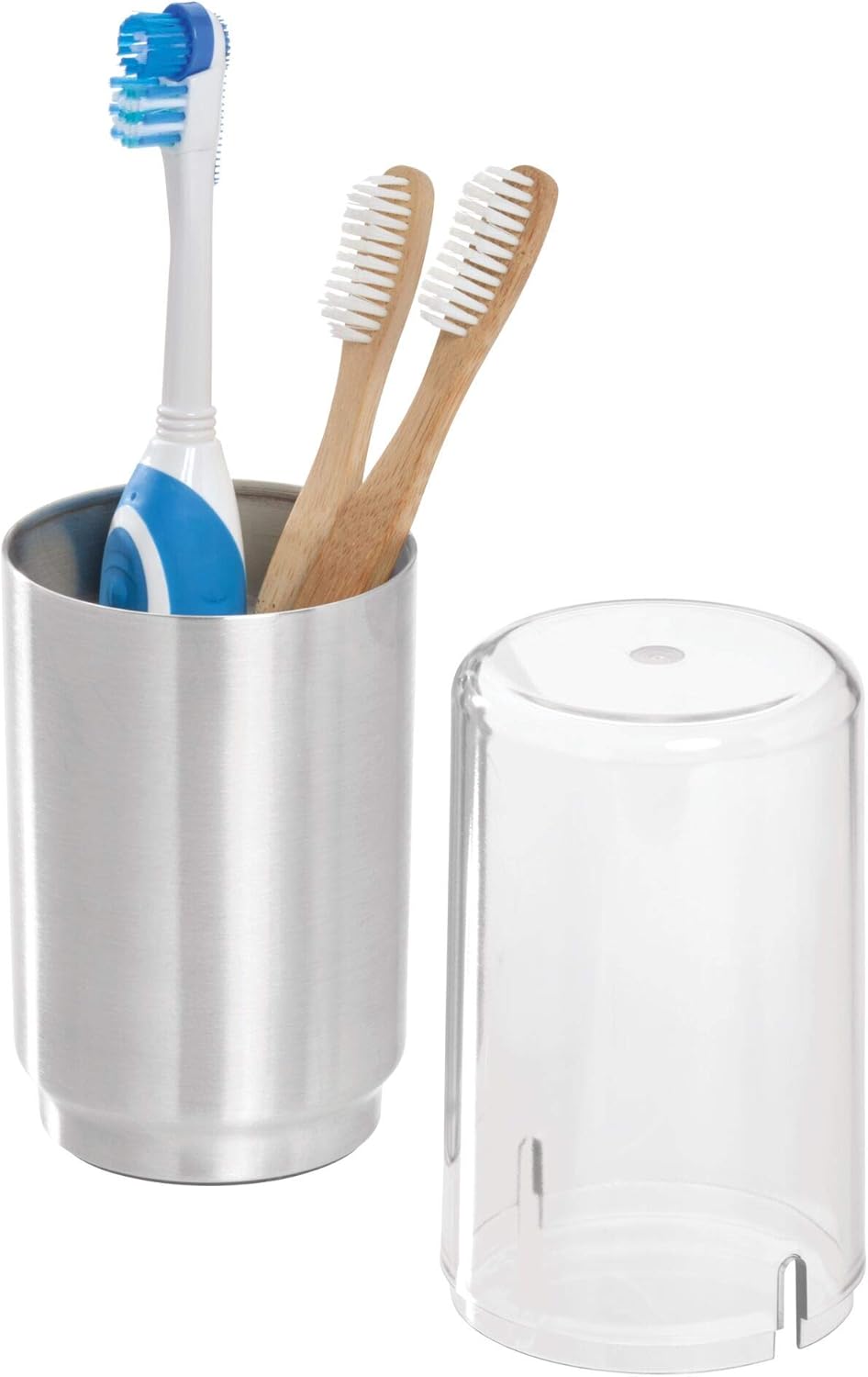 InterDesign Austin Metal Covered Toothbrush Holder