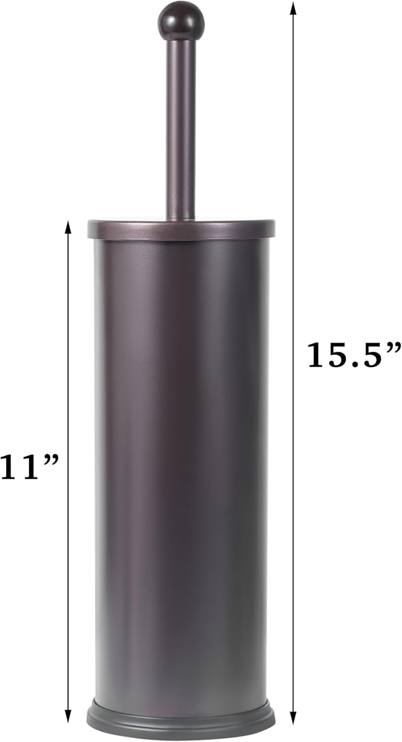 Huji Rust Resistant Bronze Toilet Brush Holder