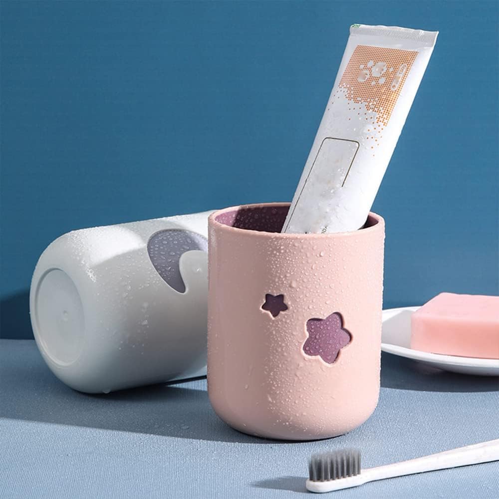 Moon Stars Couple Toothbrush Cup 2Pcs