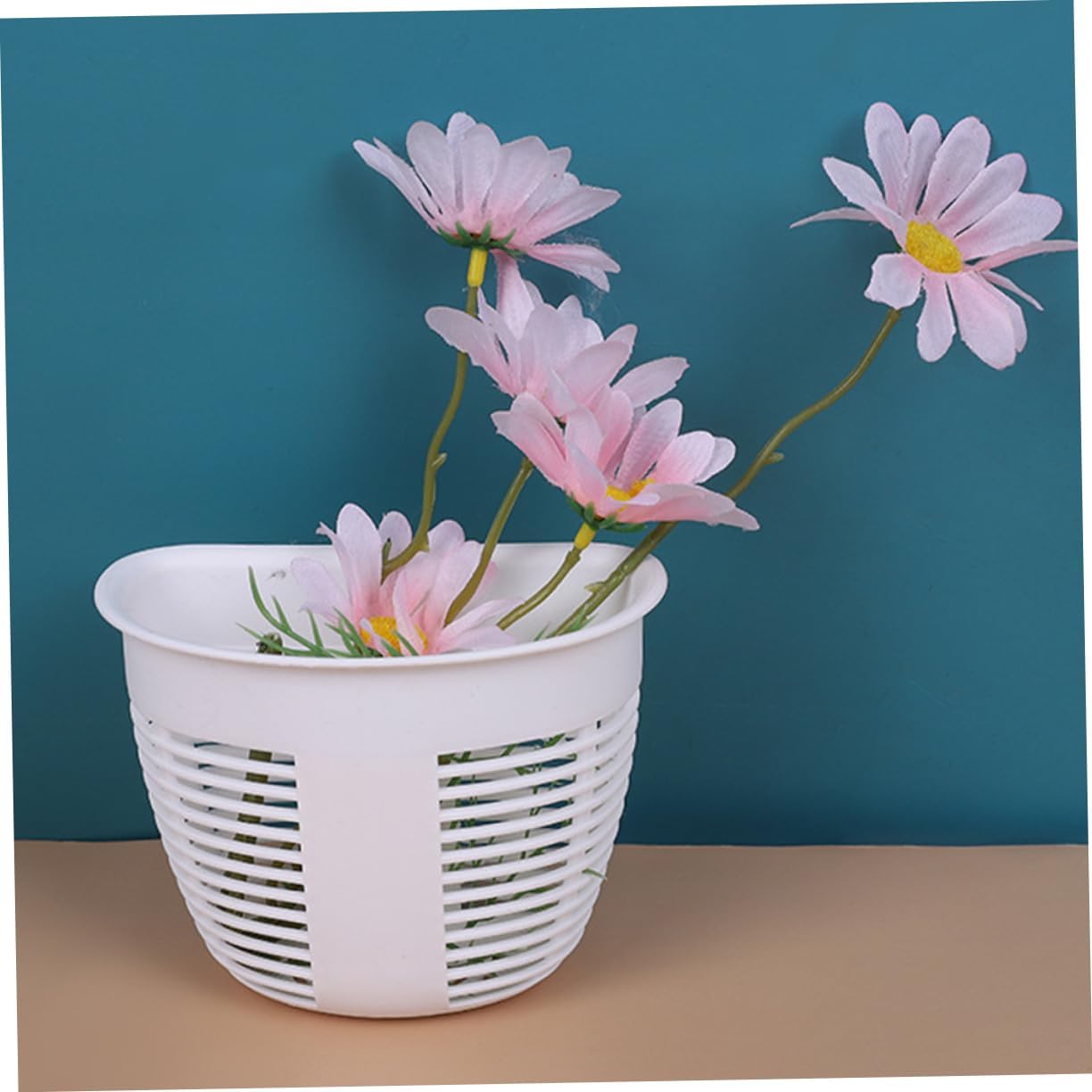 OKUMEYR Wall Mounted Bathroom Storage Basket with Drainage