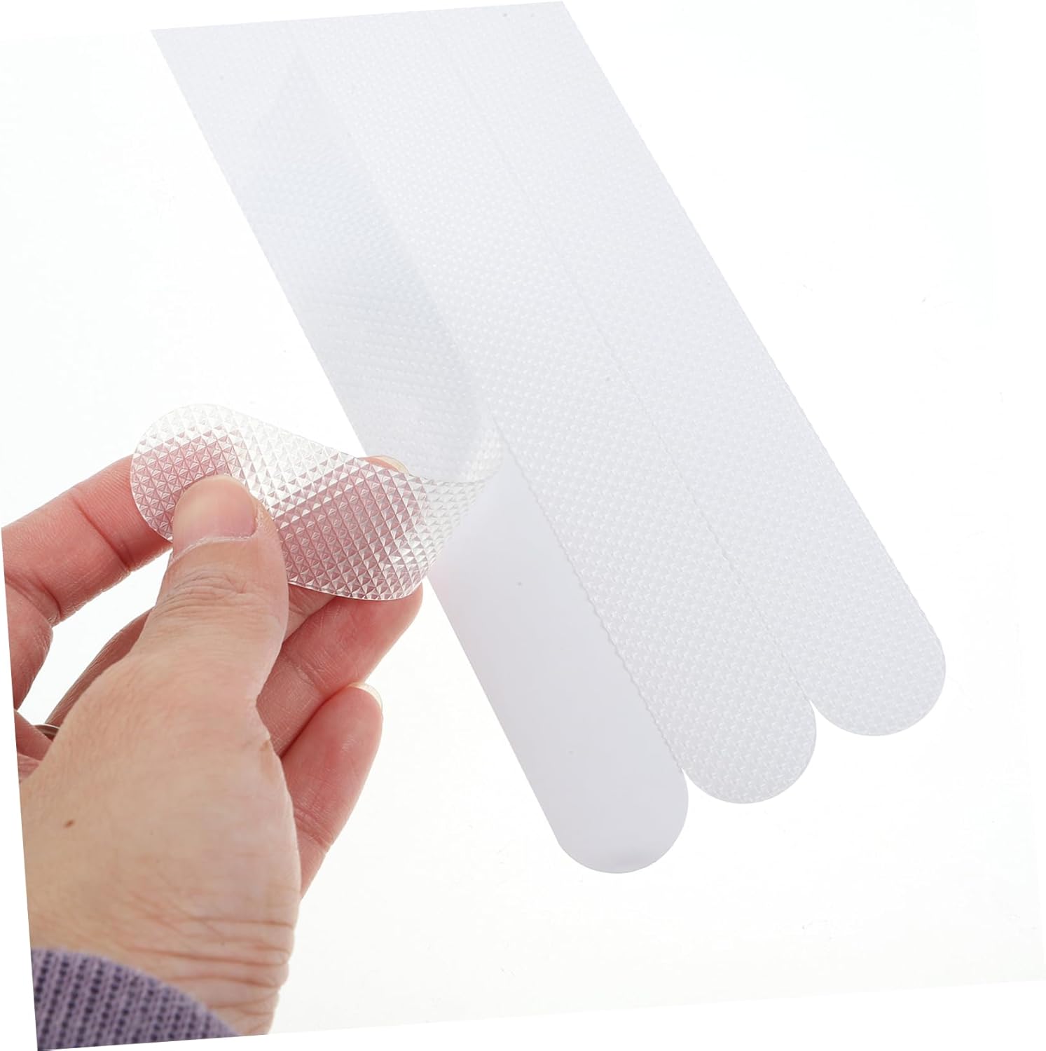 Holibanna 1Set Anti-Slip Bathtub Sticker with Scraper Adhesive