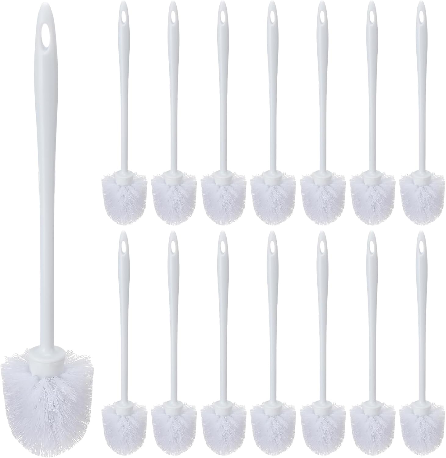 Tioncy 15 Pcs Toilet Brush Set Heavy Duty