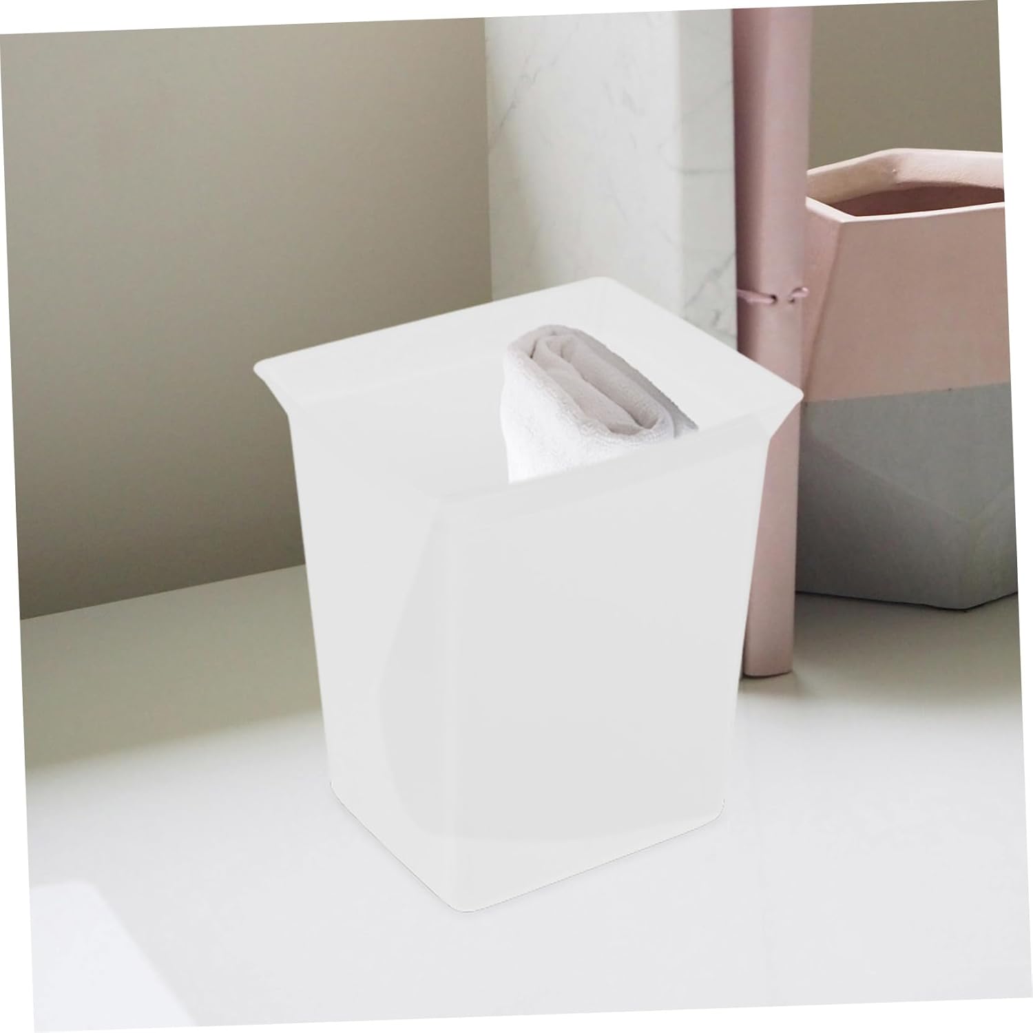 NAMOARLY Portable Cleaning Bin Organizer White