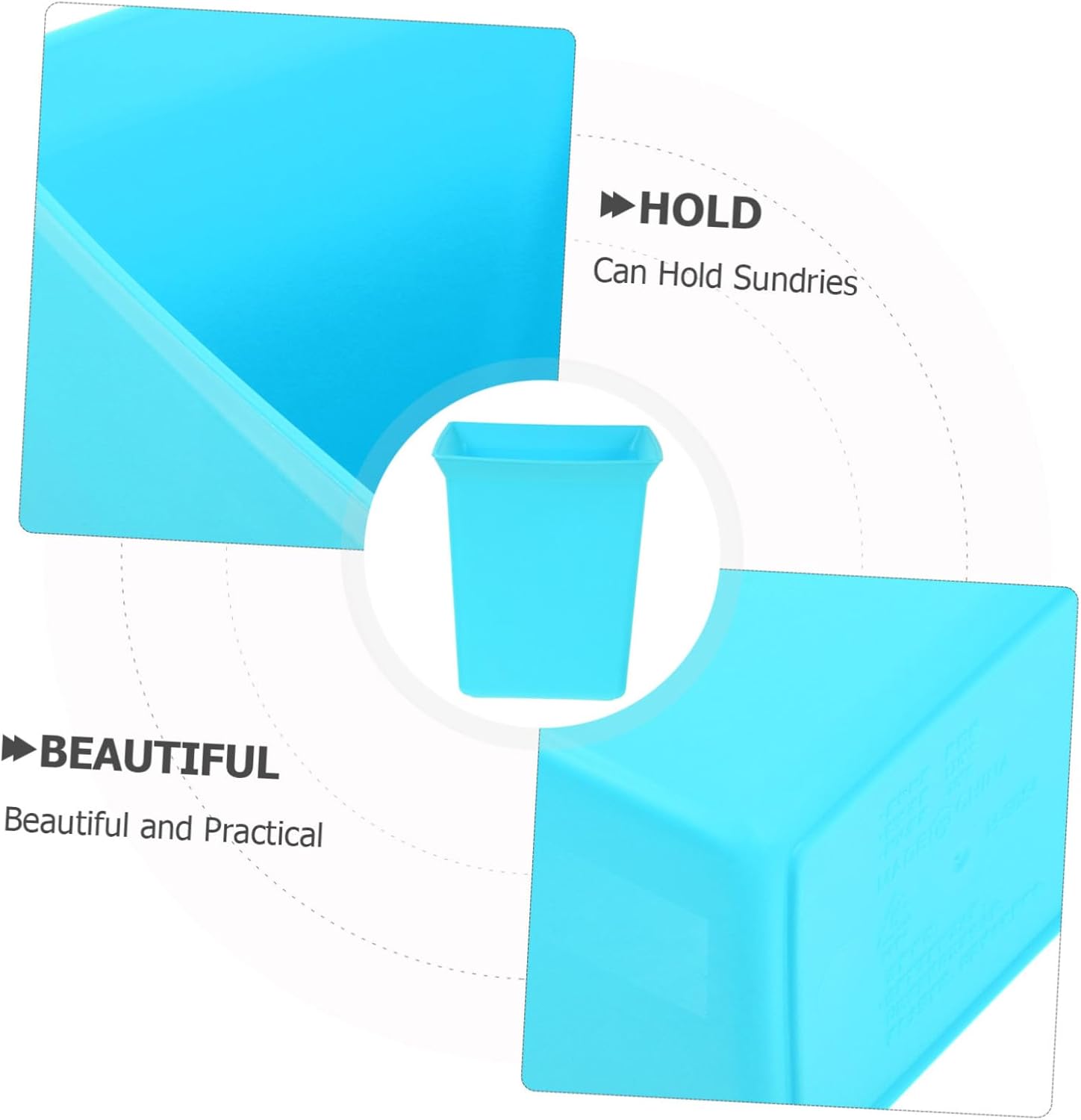 Ciieeo Stylish Plastic Storage Basket for Hotel Shower Caddy Organizer