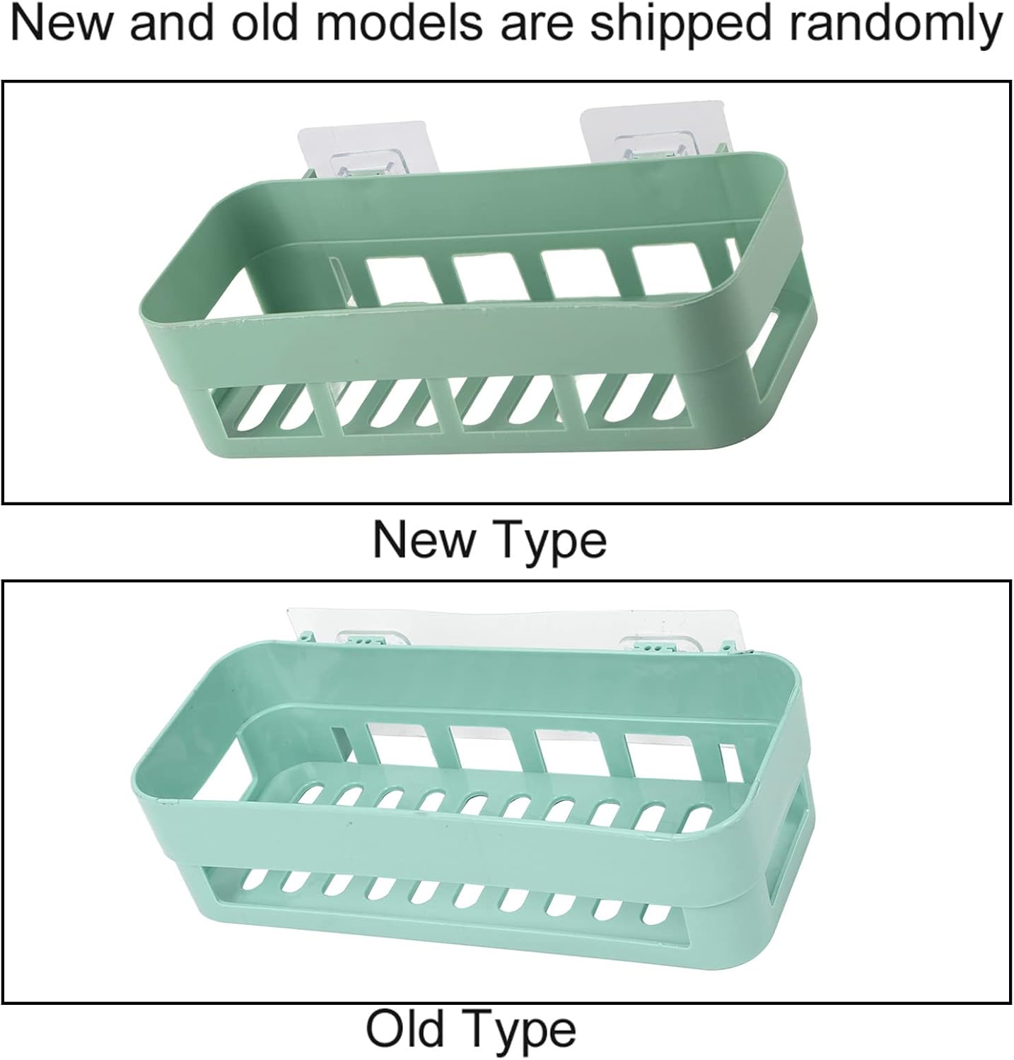 Enforose Wall Storage Shower Caddy Green 1