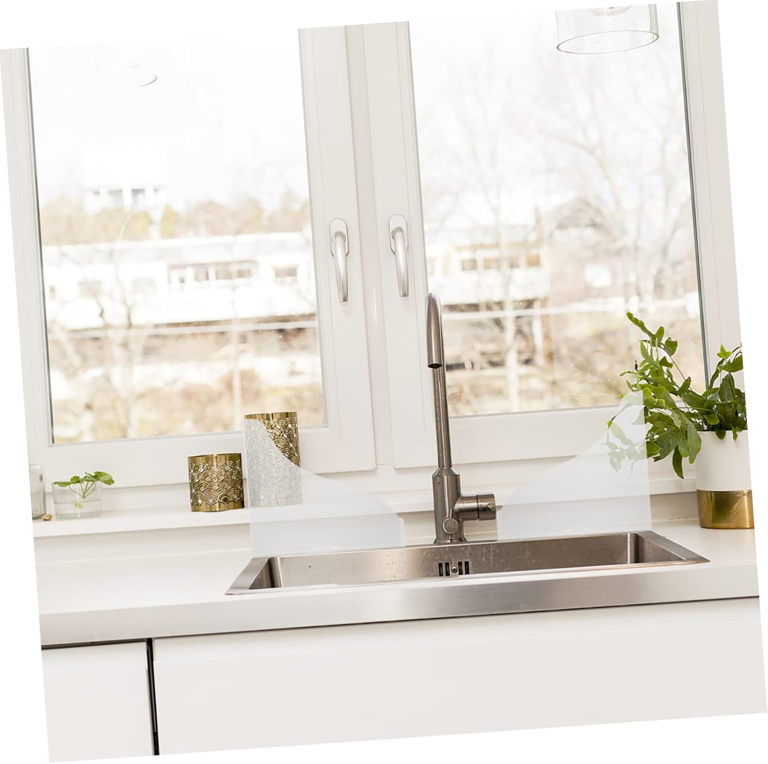 Wakauto Acrylic Bathtub Splash Guards Set Leakproof Easy Install