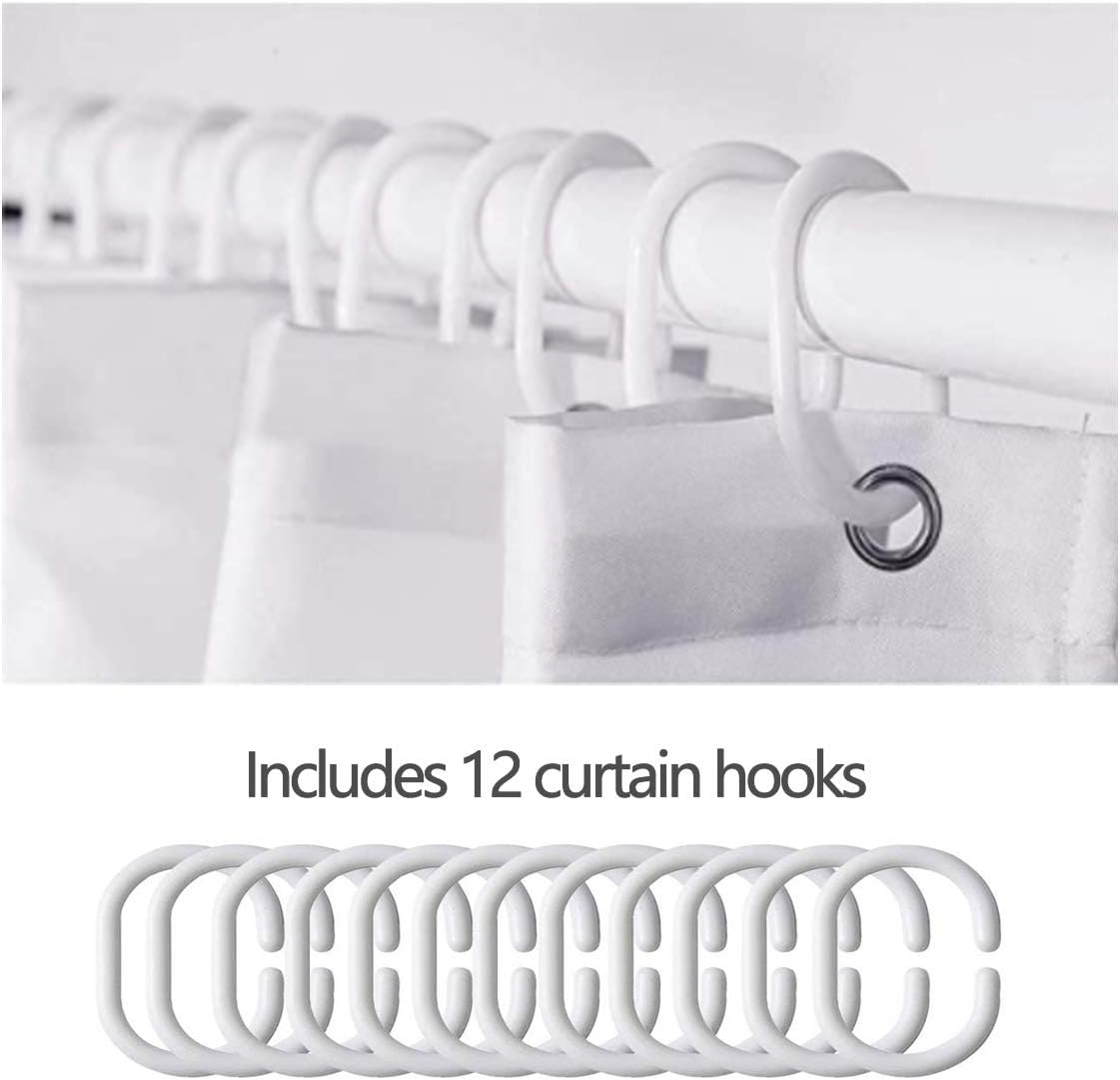 Feelyou Bass Fish Shower Curtain Set for Kids