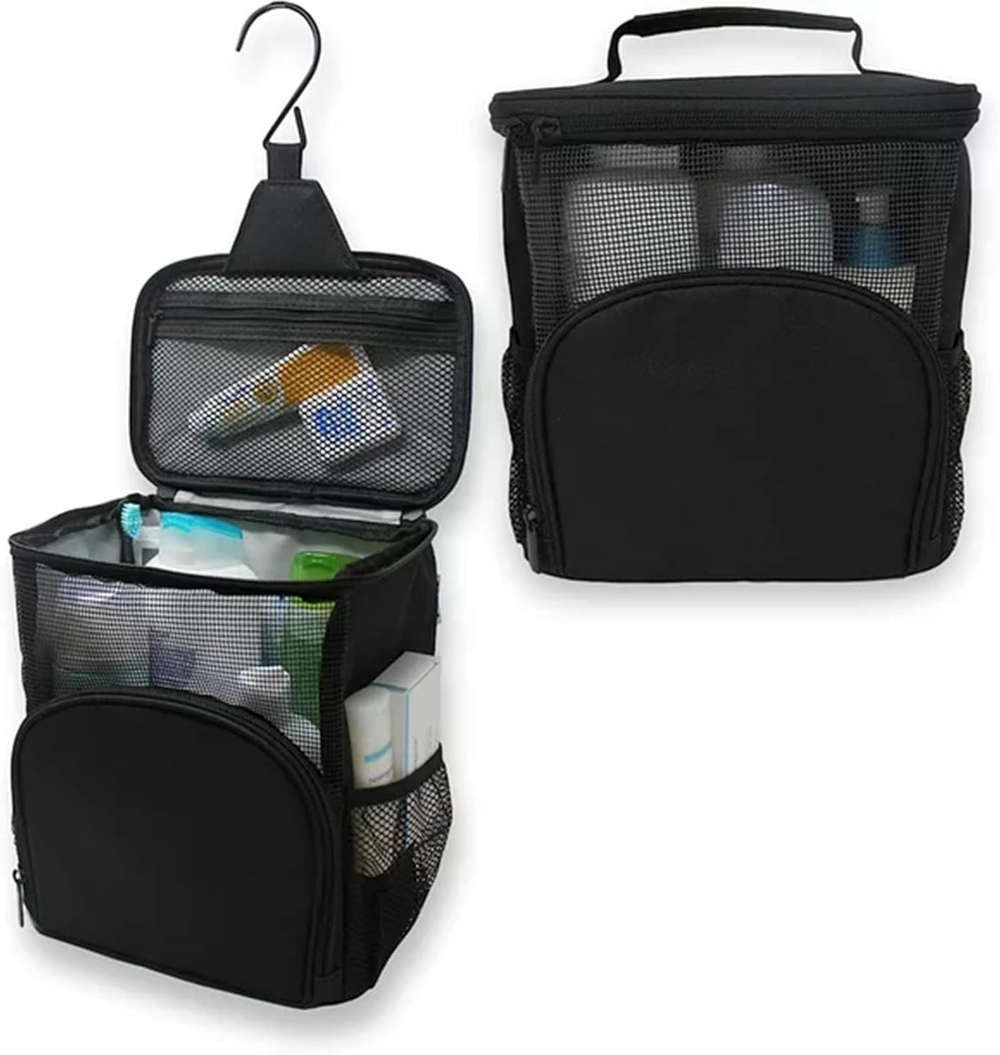 Portable Shower Caddy Tote Bag for Bathroom and Travel