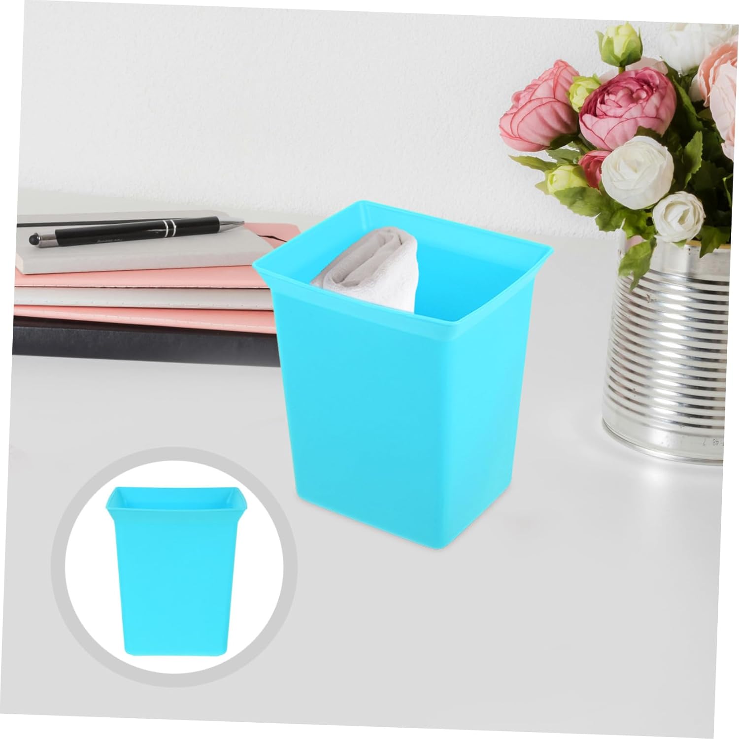 Plastic Organizer Caddy for Cleaning Supplies and Hotel Room Storage