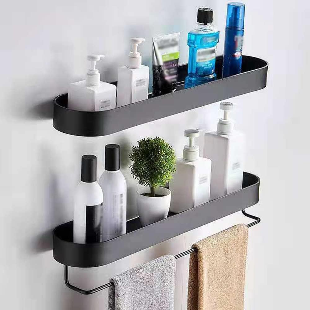 BAHELS Shower Caddy Black Wall Shelf