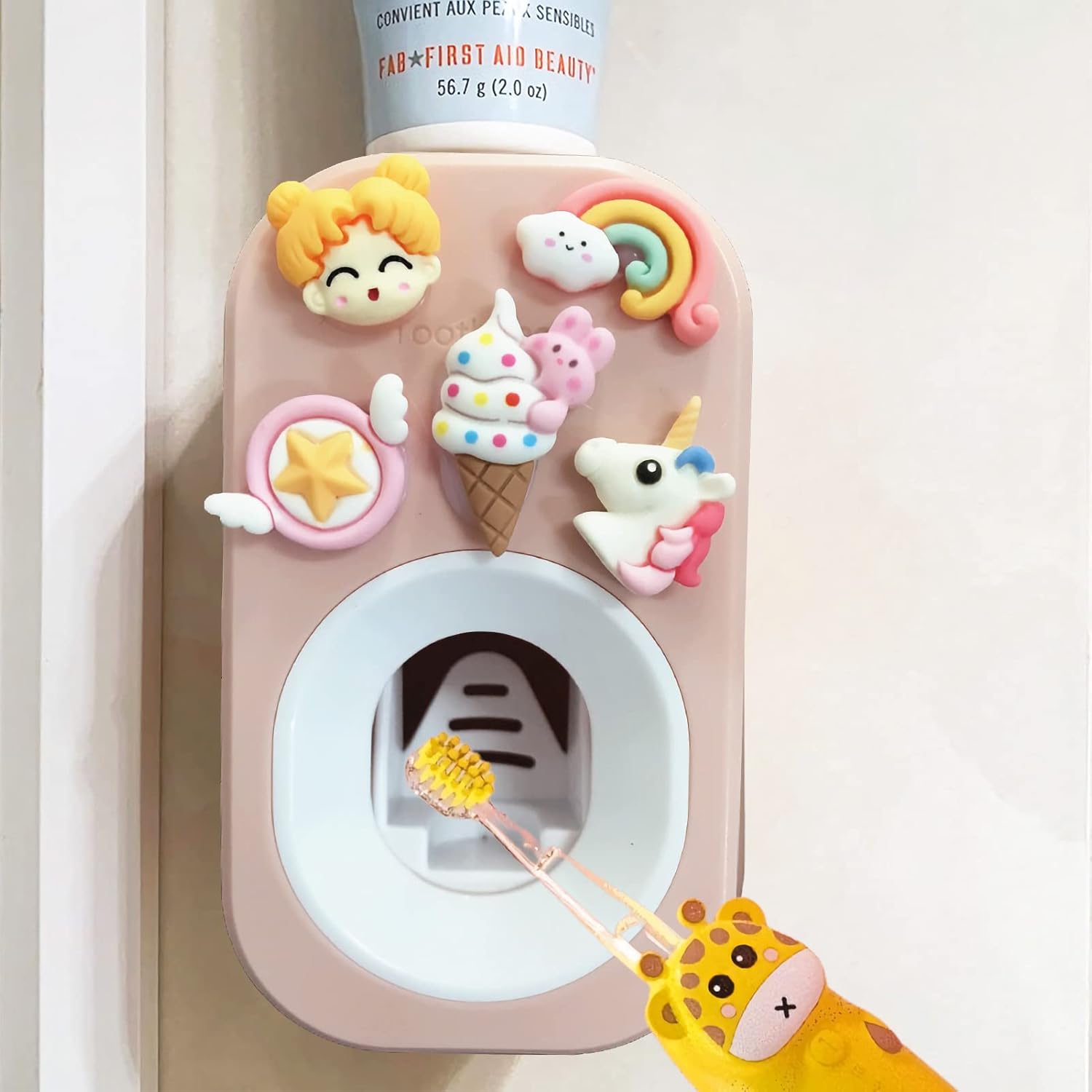 Mr Thumbs Automatic Toothpaste Dispenser Unicorn