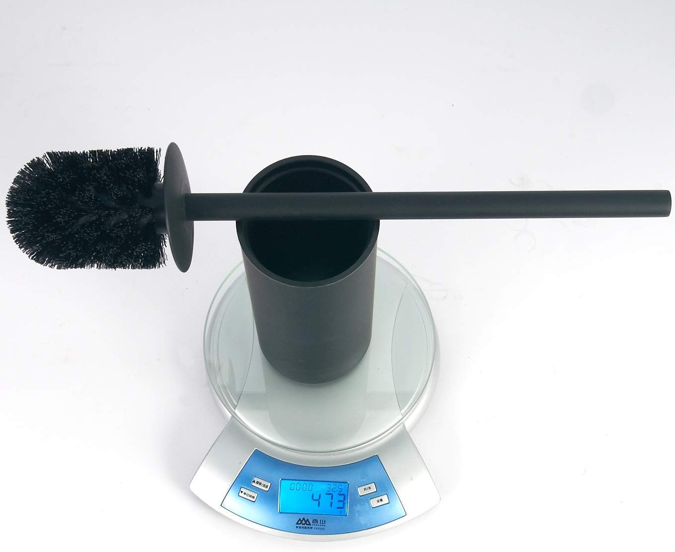 BGL 304 Stainless Steel Black Toilet Brush Set