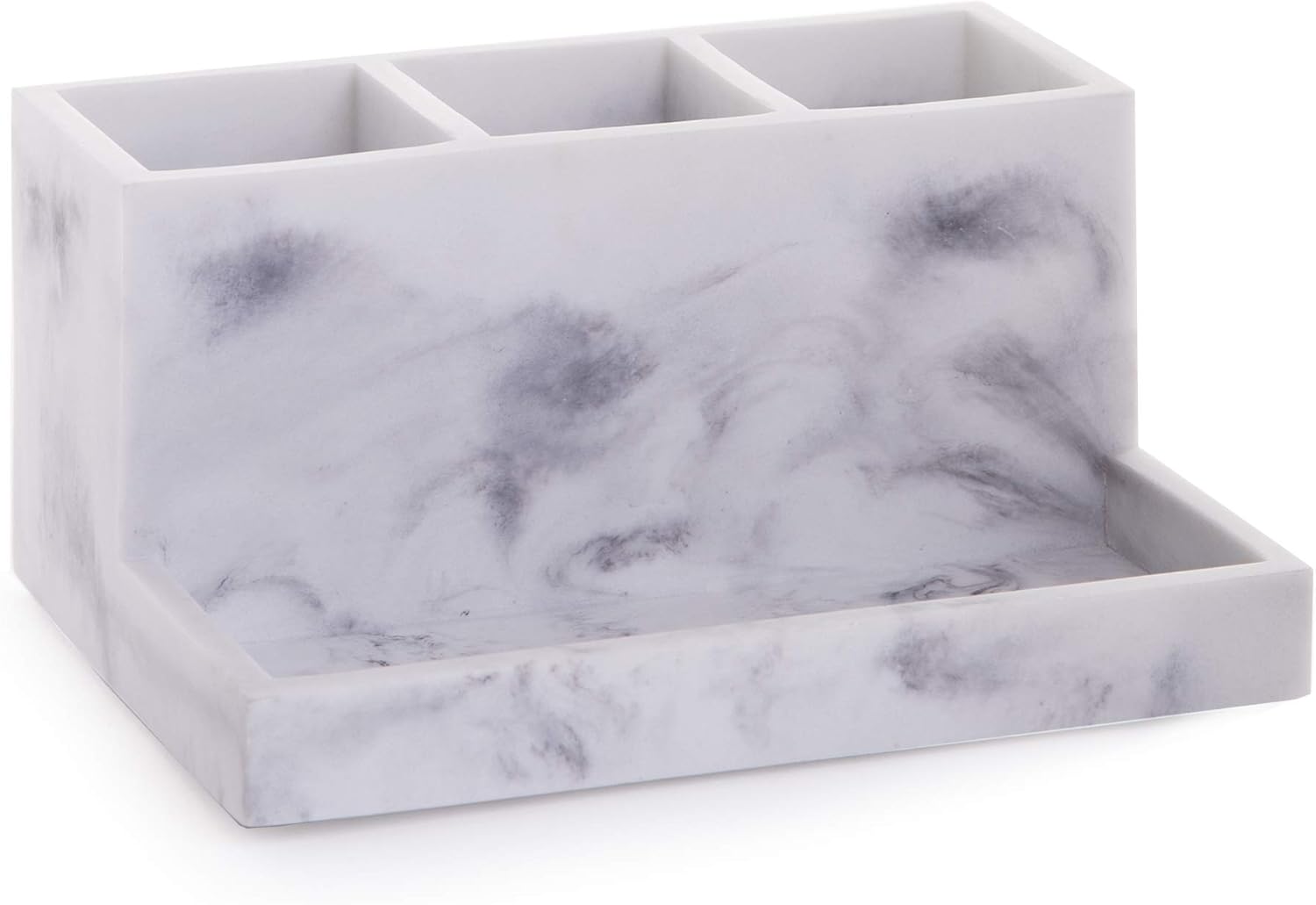 BINO 3 Compartment Organizer with Tray - Bathroom Makeup Holder