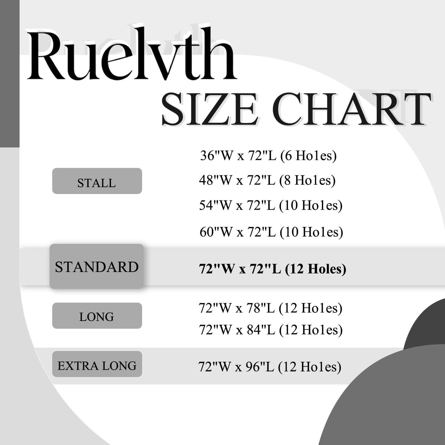 White Marble Shower Curtain Set with Hooks 72x72 Inch