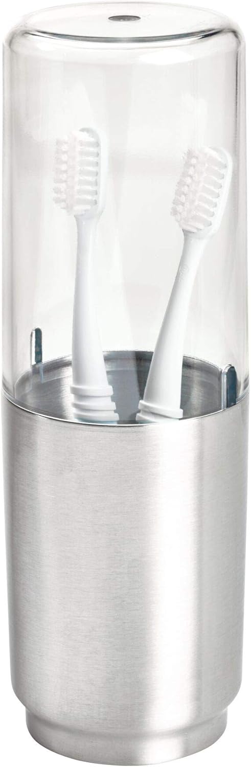 InterDesign Austin Metal Covered Toothbrush Holder