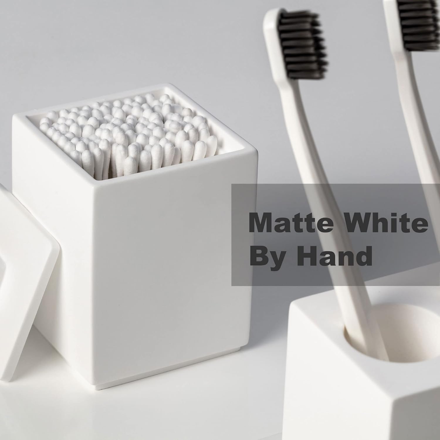 AUSAULAC Ceramic Toothbrush Holder Set for Bathroom