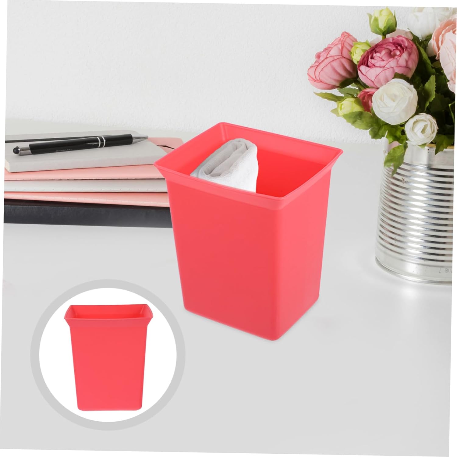 Sturdy Plastic Cleaning Basket for Hotel Portable Shower Caddy Organizer