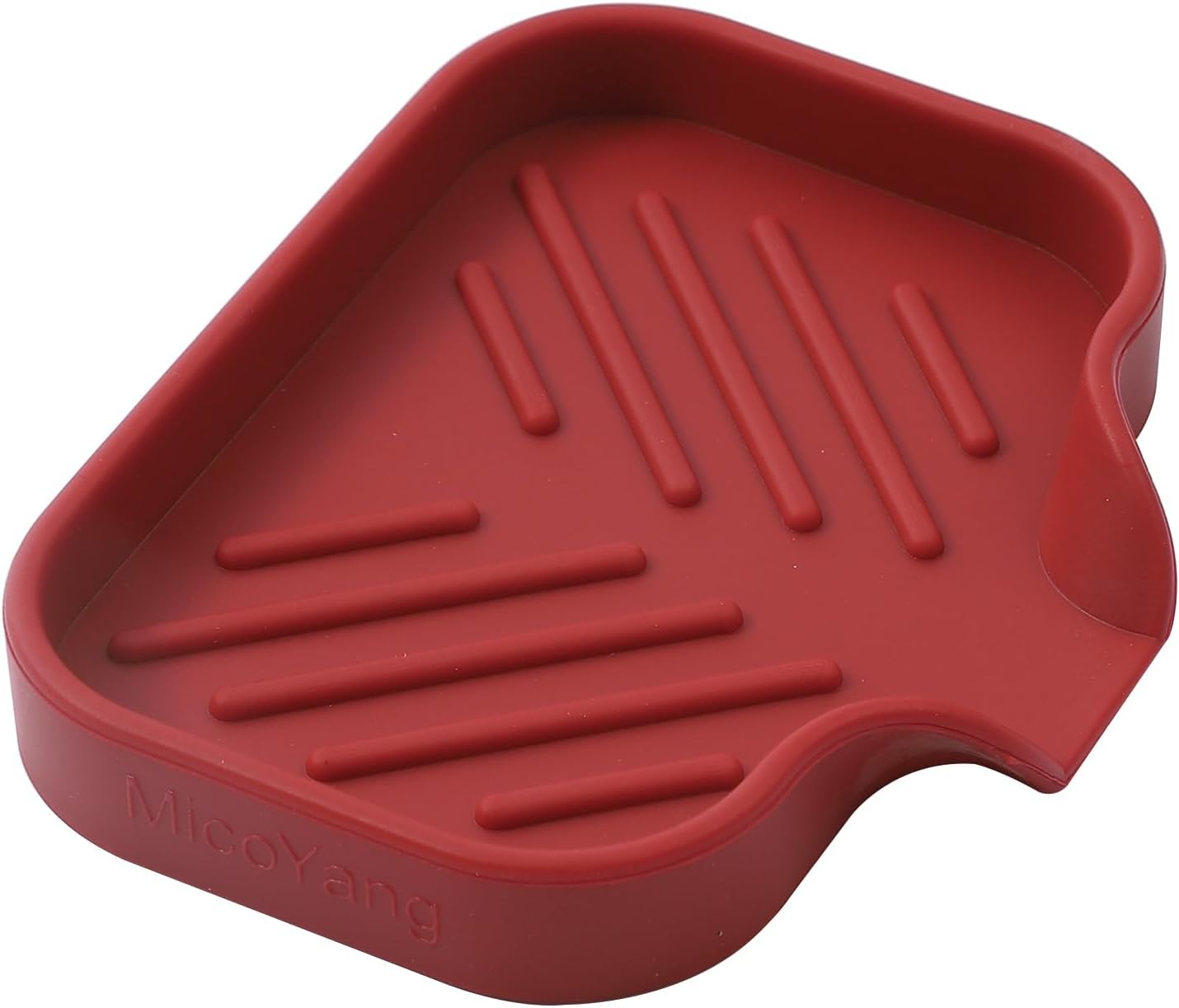 MicoYang Silicone Soap Dish with Drain Spout - 49x32