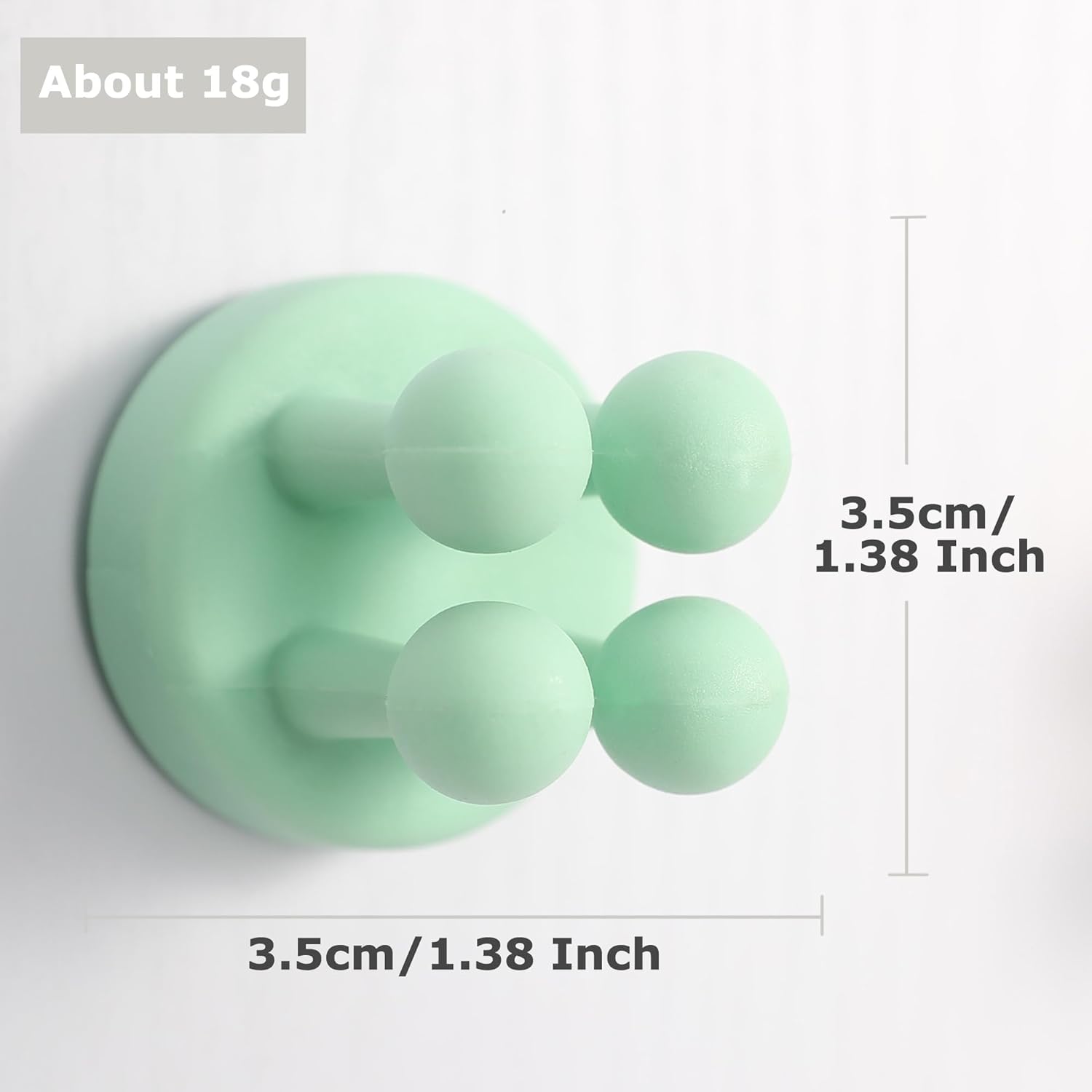 XoYoZo 4 pcs Silicone Multi-Function Hook Holder