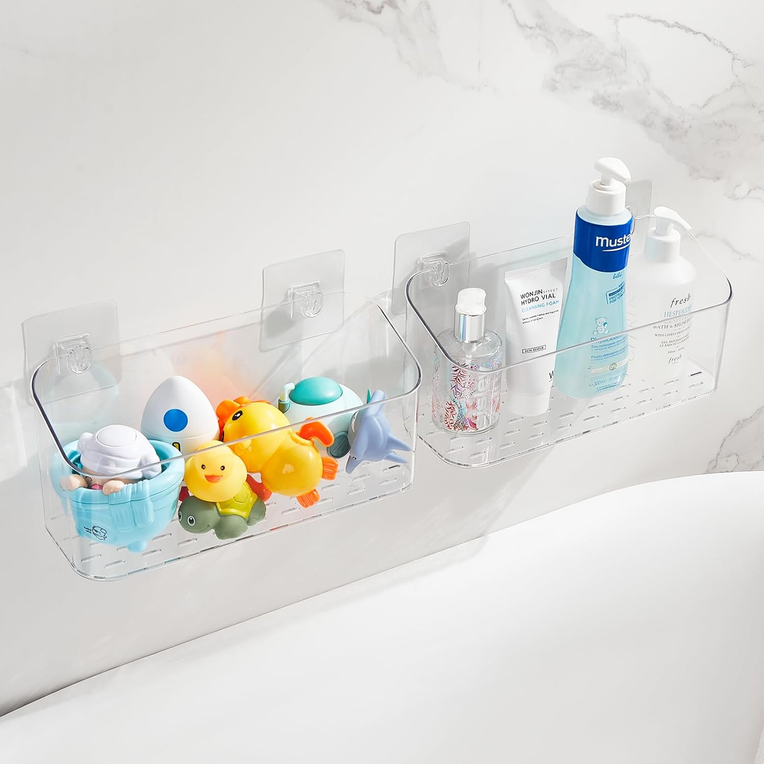 CQUNM Shower Caddy Adhesive 6 Pack Replacement