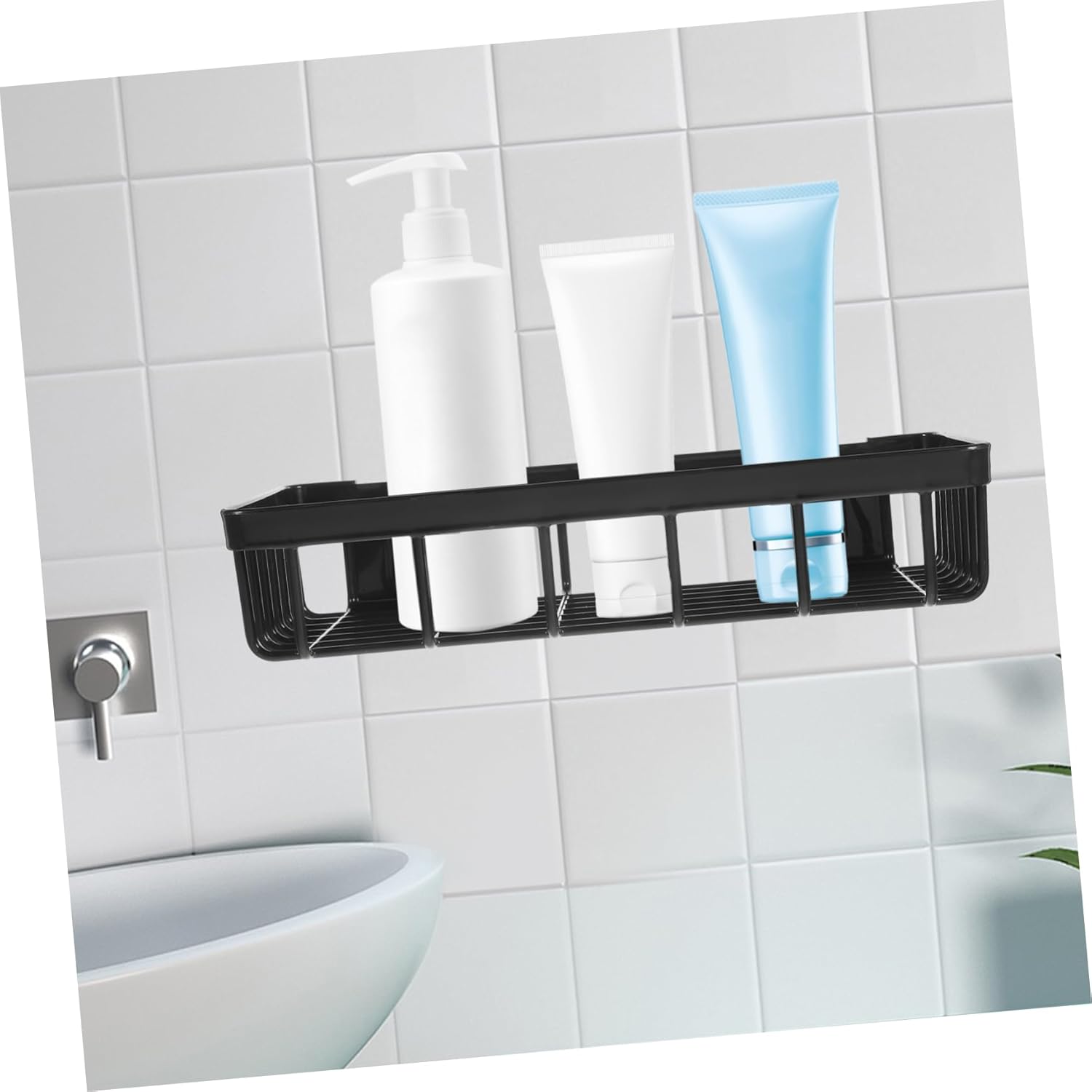 Cabilock Wall Mounted Bathroom Organizer Shelf 1