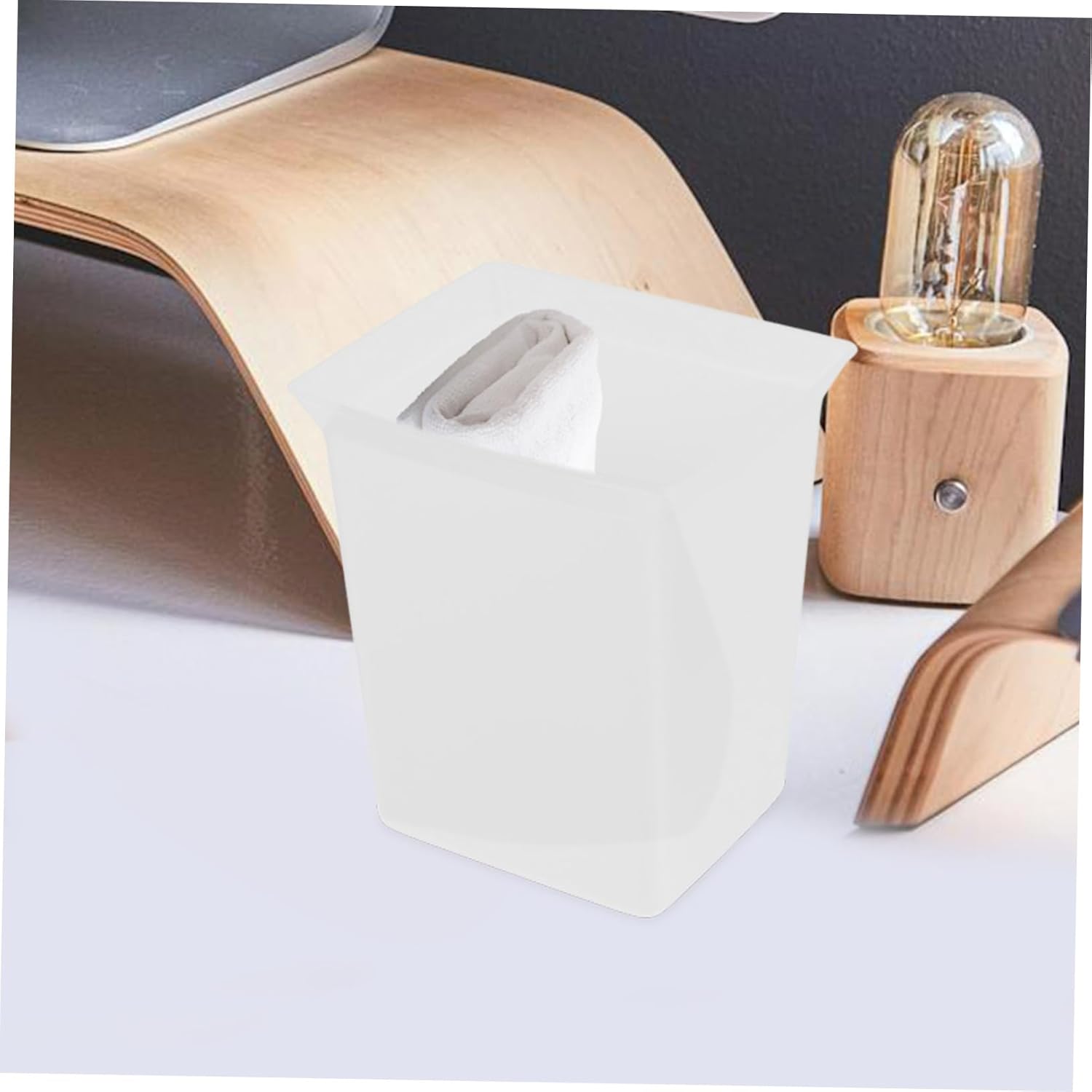 NAMOARLY Portable Cleaning Bin Organizer White