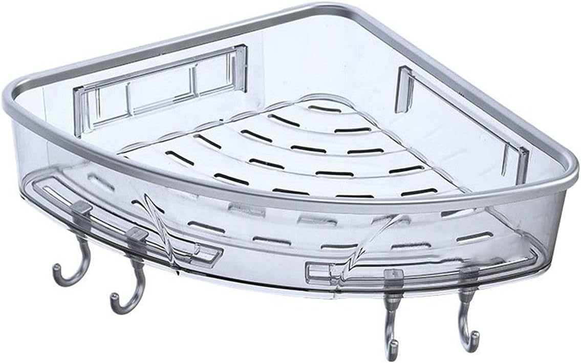 TYZK Corner Shower Shelf with Towel Bar Organizer