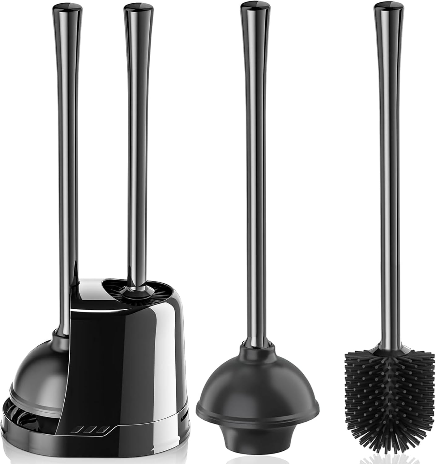 LOVLOY 2-in-1 Toilet Plunger and Brush Set