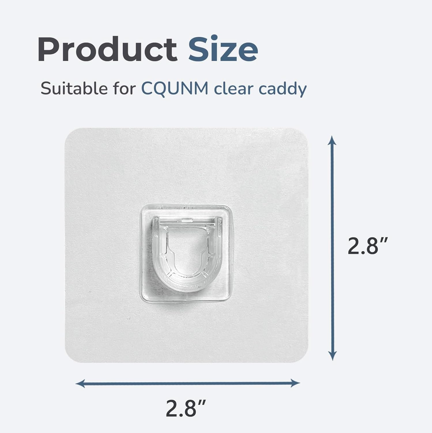 CQUNM Shower Caddy Adhesive 6 Pack Replacement