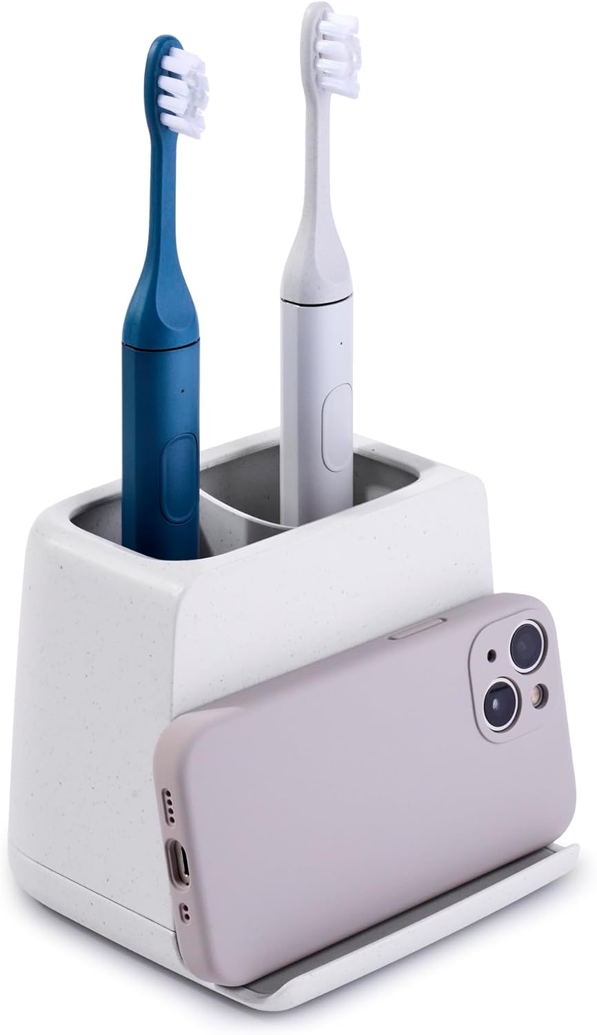 YouCopia Ledge Toothbrush Holder 2-Slot