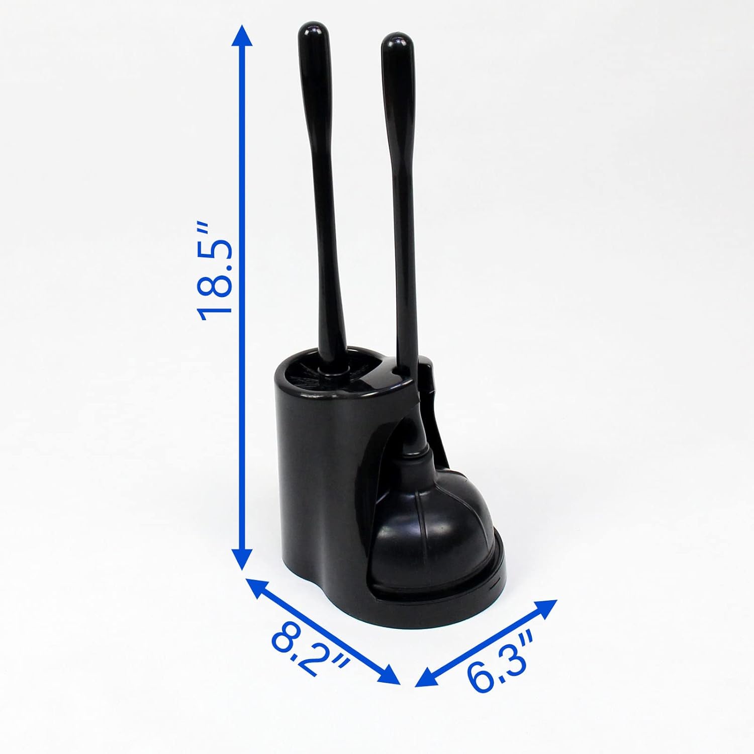 Casaphoria Toilet Plunger and Bowl Brush Combo