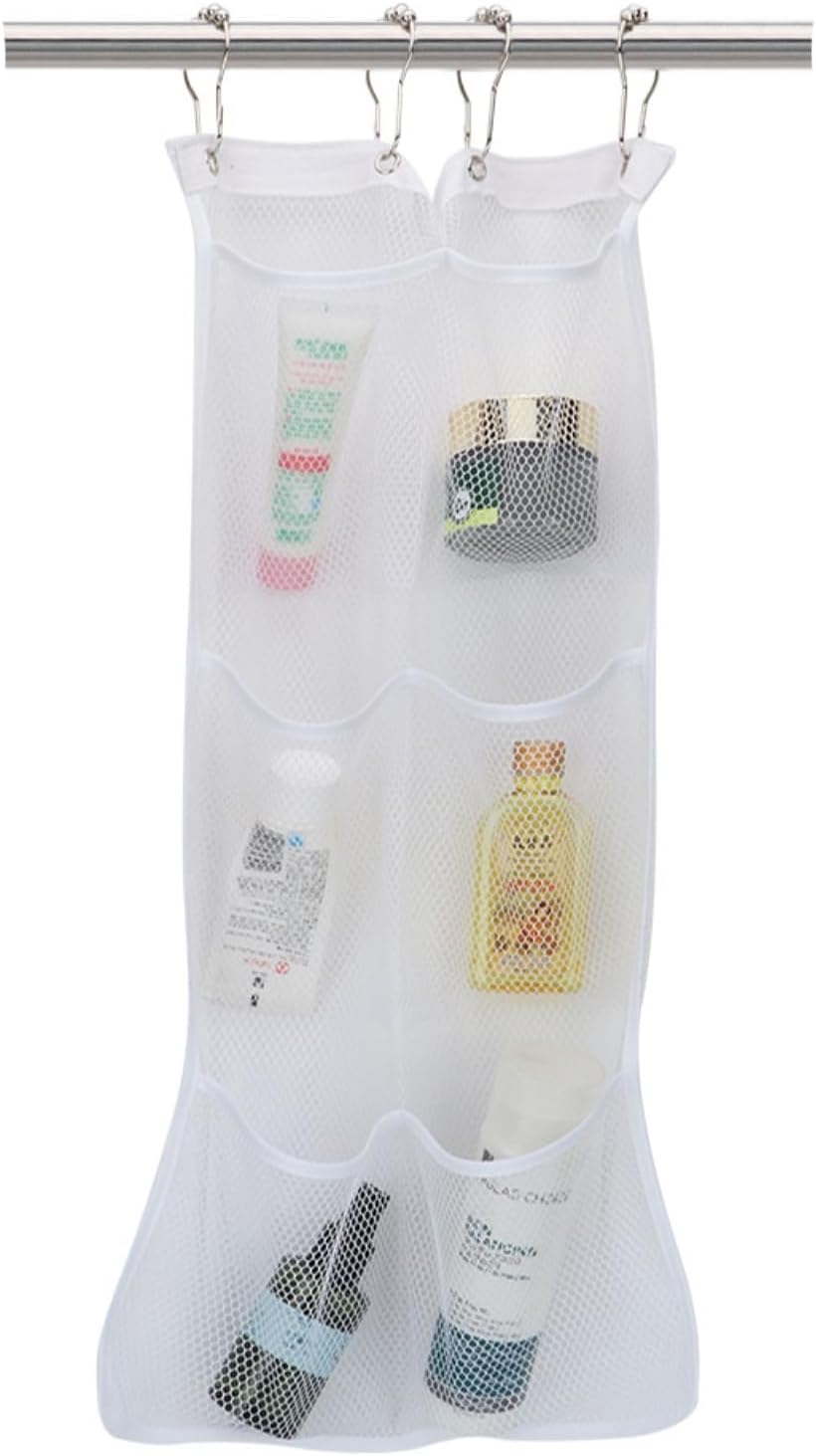 Jwthee Mesh Shower Caddy - Portable Hanging Organizer