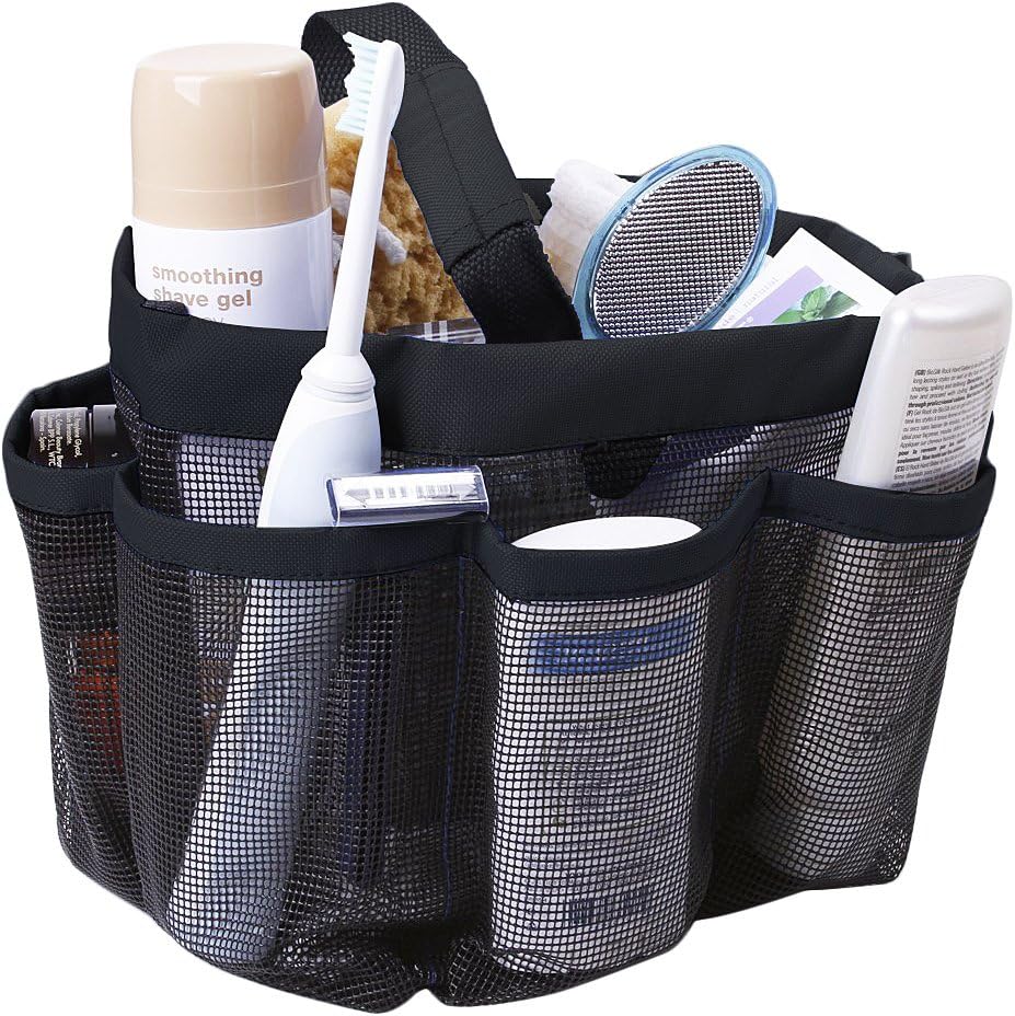 Ibluelover Shower Tote Organizer with 8 Pockets