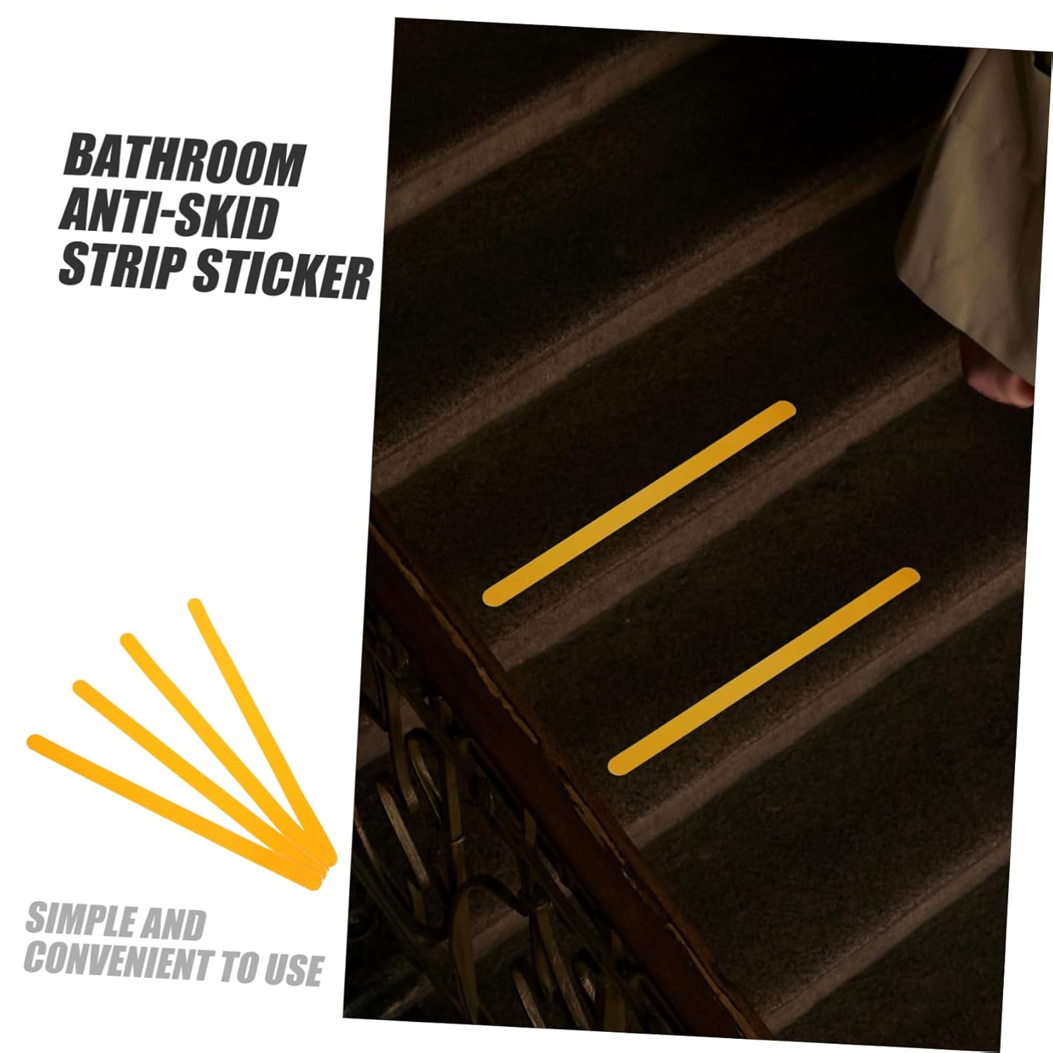 Homoyoyo Non-Slip Bathtub Stickers 12 Pack