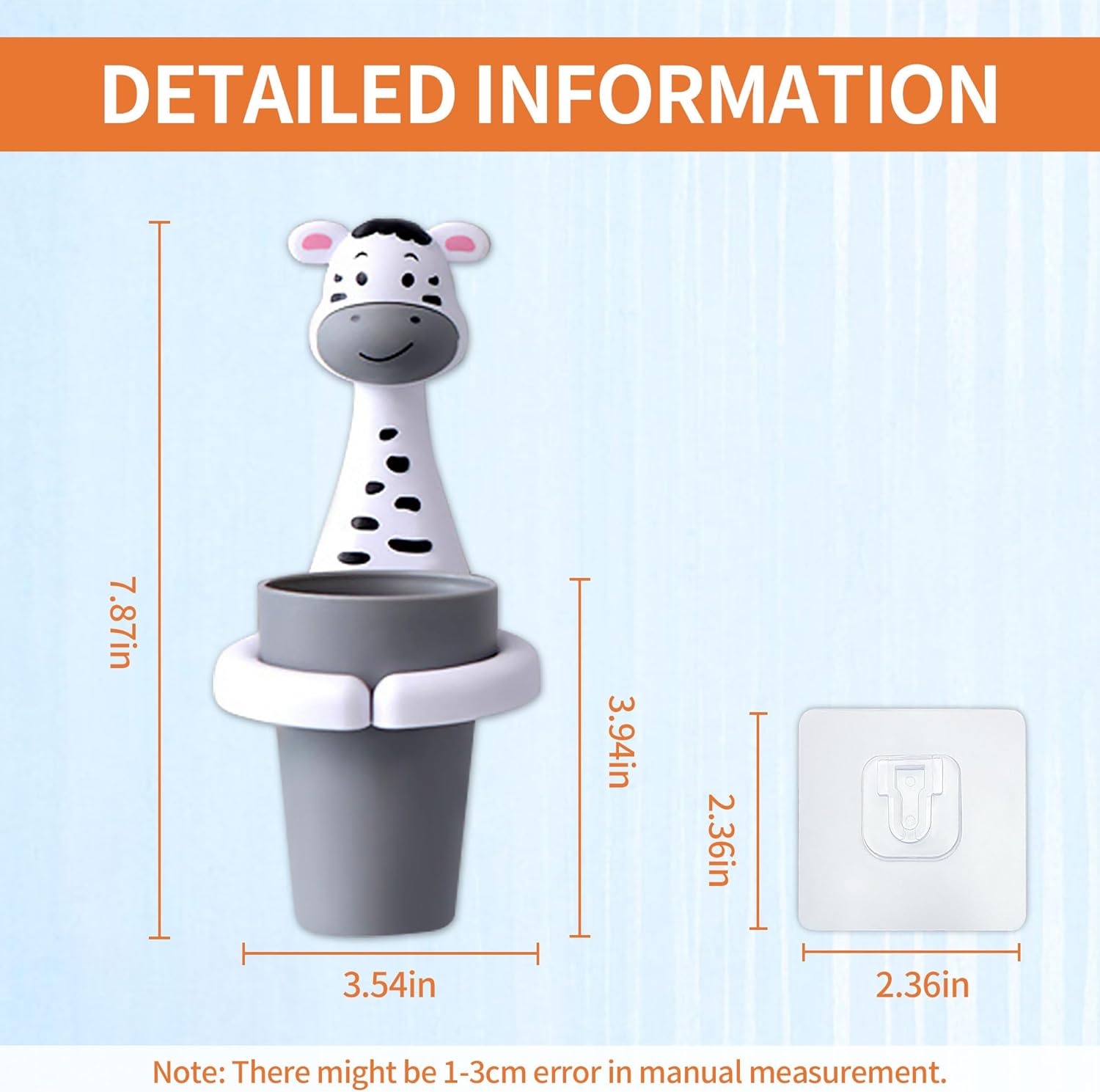 SooGree Kids Toothbrush Holder with Cup 1