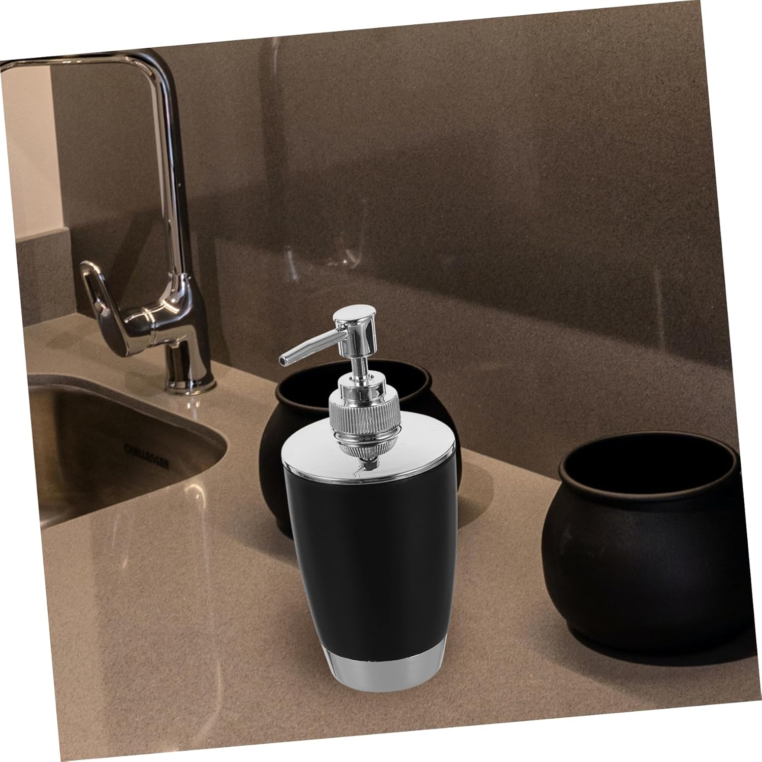 COOLHIYA 4-Piece Toothbrush Cup Holder Set Bathroom Accessories