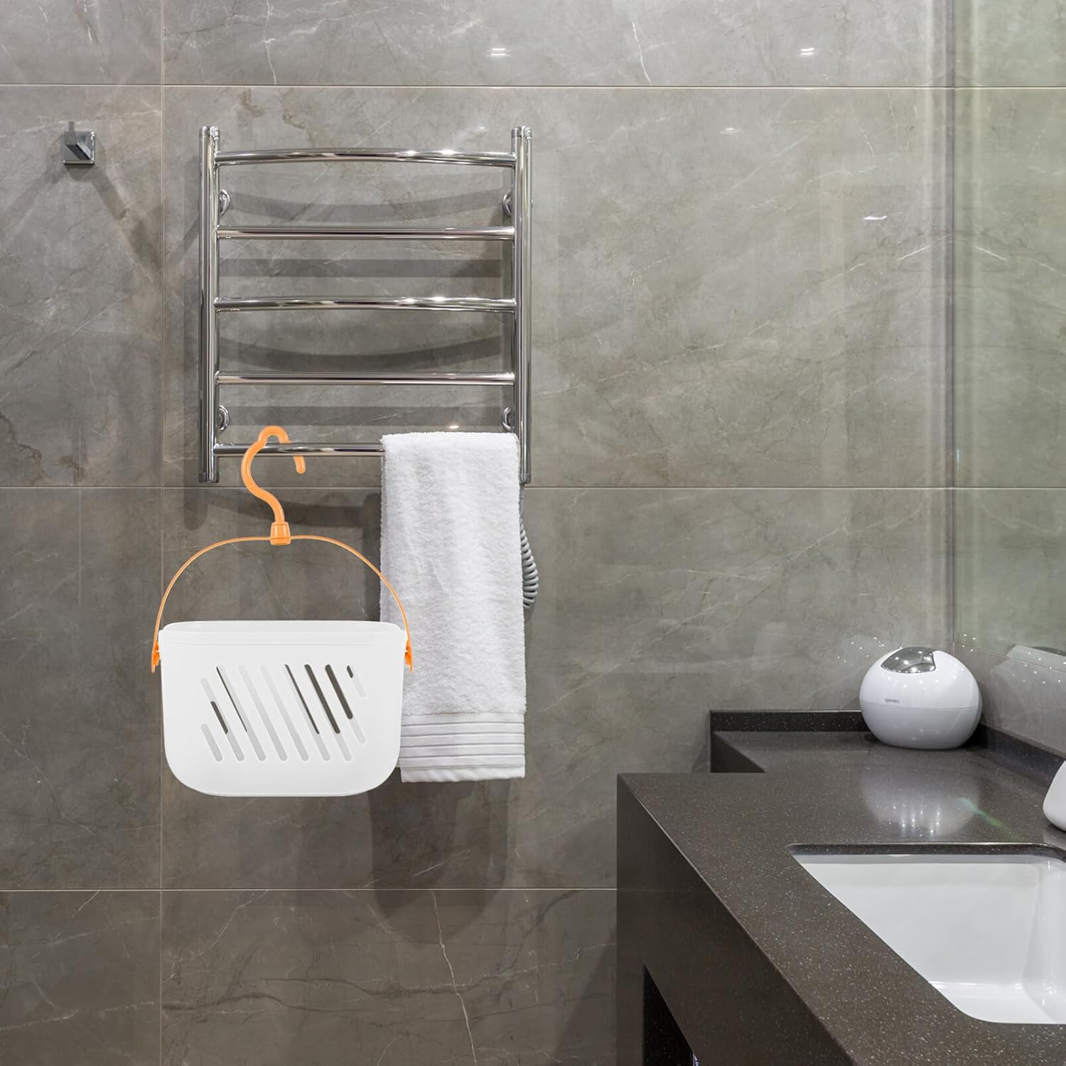 STOBAZA Portable Shower Basket for Toiletries Storage