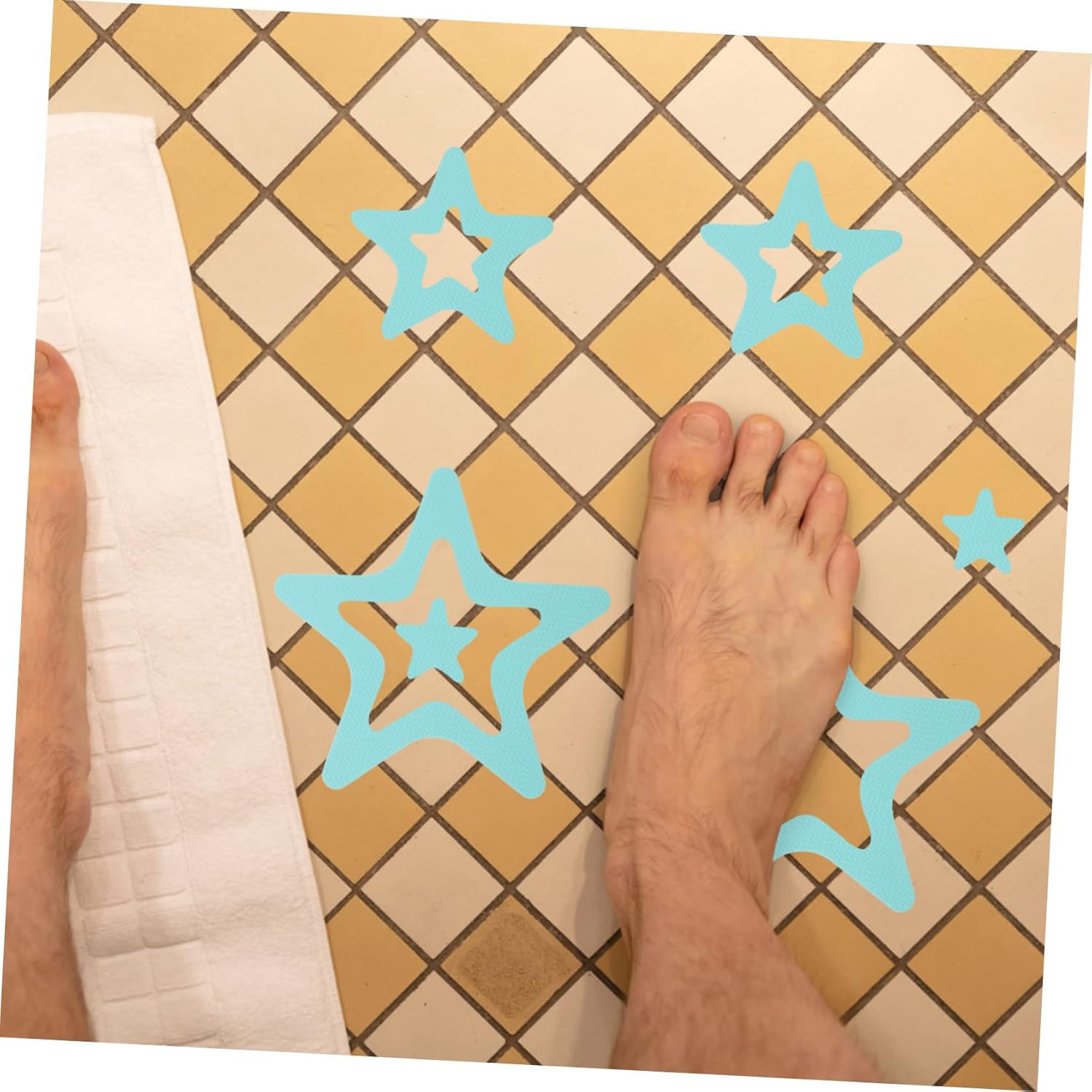 Ciieeo Non-Slip Bathtub Stickers 20pcs Easy Peel