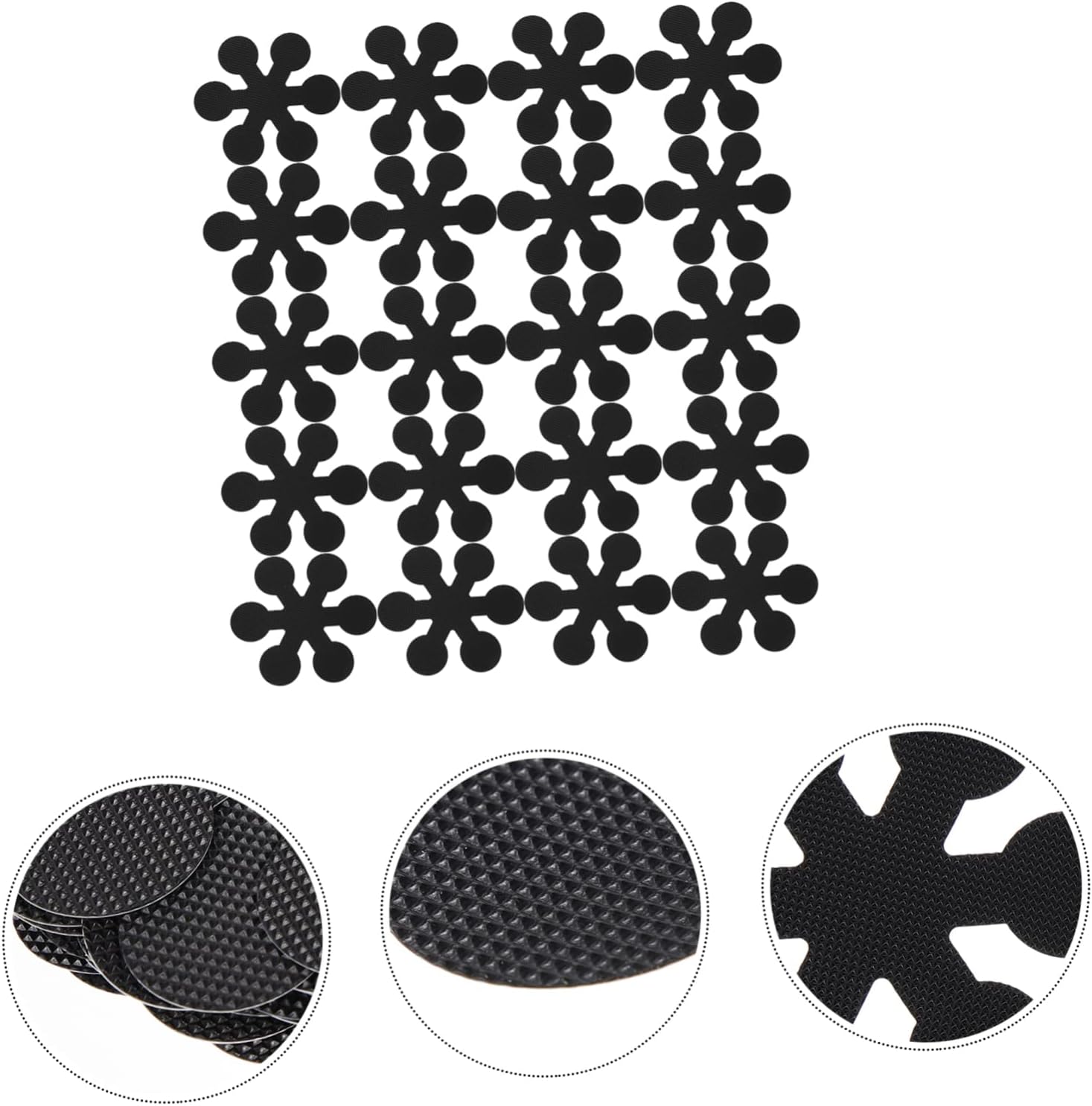 JOINPAYA 20pcs Snowflake Anti-Slip Bathtub Stickers for Bathroom Safety 1